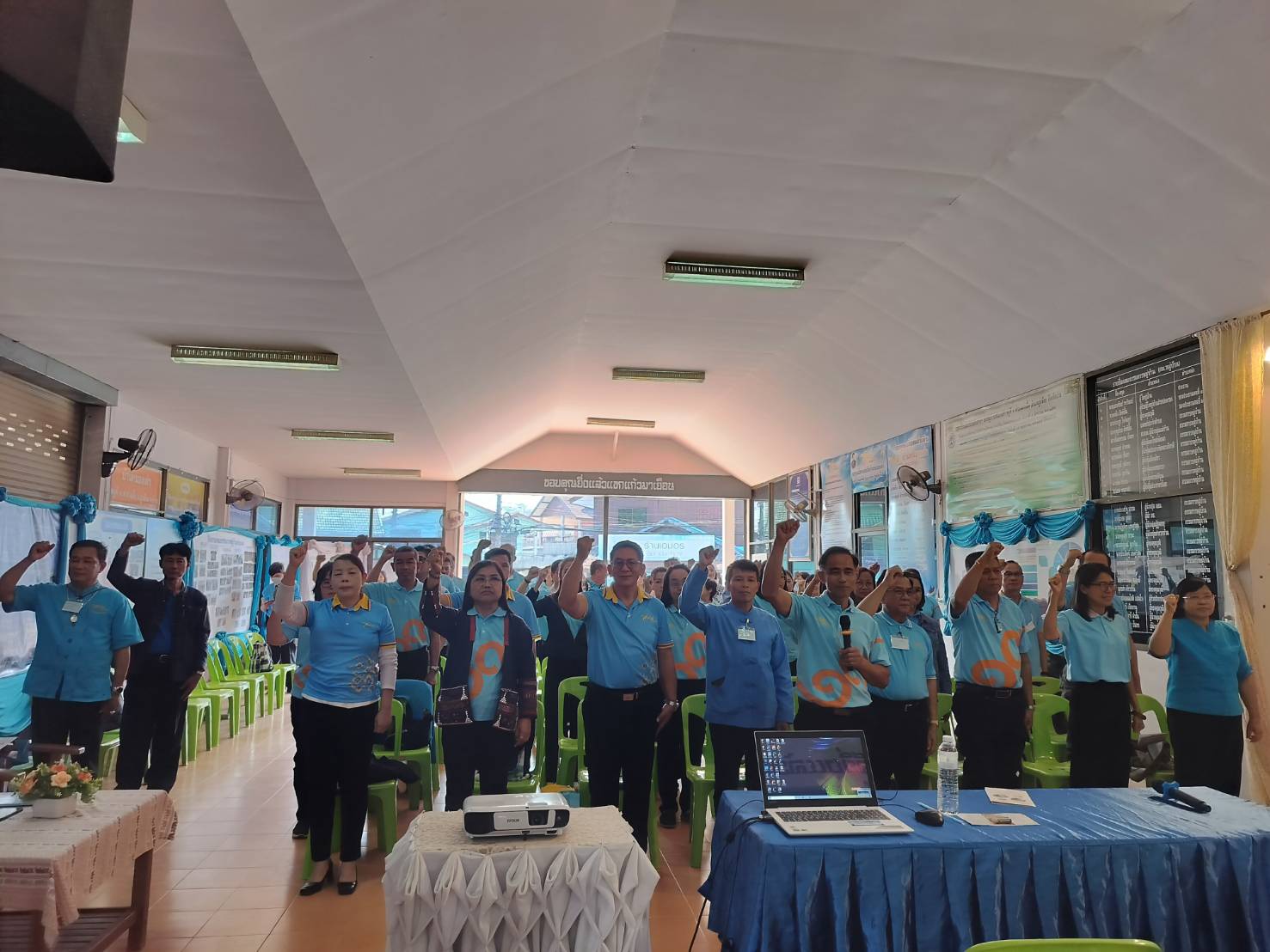 พช.น่าน ร่วมศึกษาดูงานผลการขับเคลื่อนการป้องกันและแก้ไขปัญหายาเสพติดในหมู่บ้านกองทุนแม่ของแผ่นดินต้นแบบ