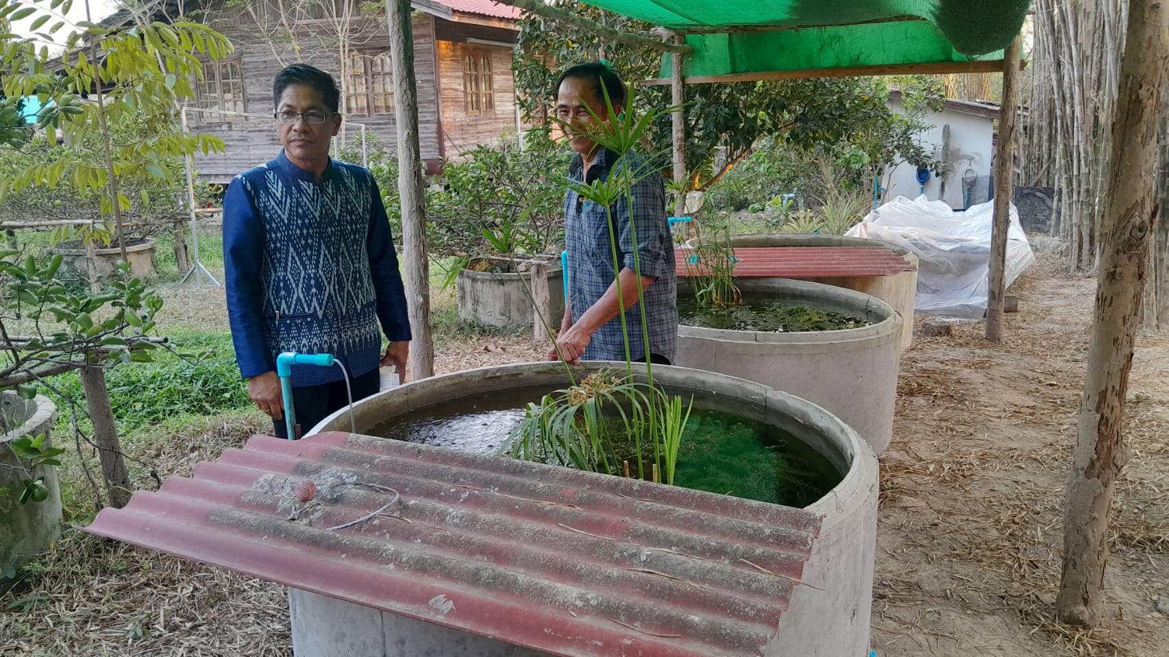 พจ.น่านลงพื้นที่เยี่ยมชมศูนย์ผู้นำจิตอาสาตำบลม่วงตึ๊ด อำเภอภูเพียง