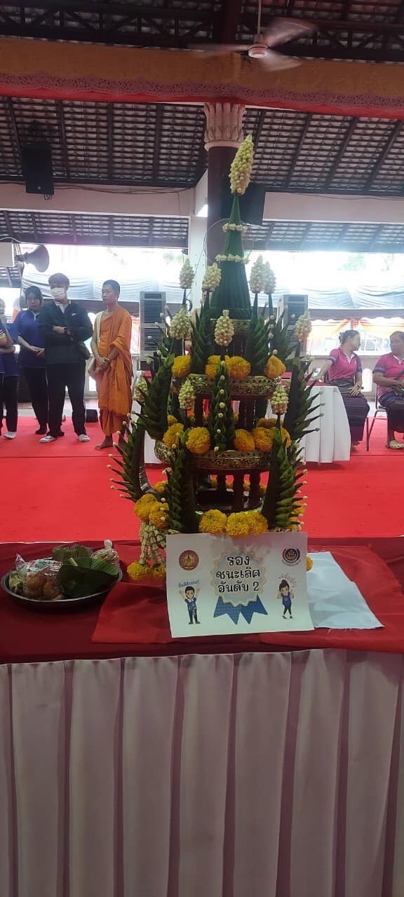 พช.น่าน จัดการประกวดพานบายศรีในงานประเพณีหกเป็งนมัสการพระมหาธาตุเจ้าภูเพียงแช่แห้ง ประจำปี 2567