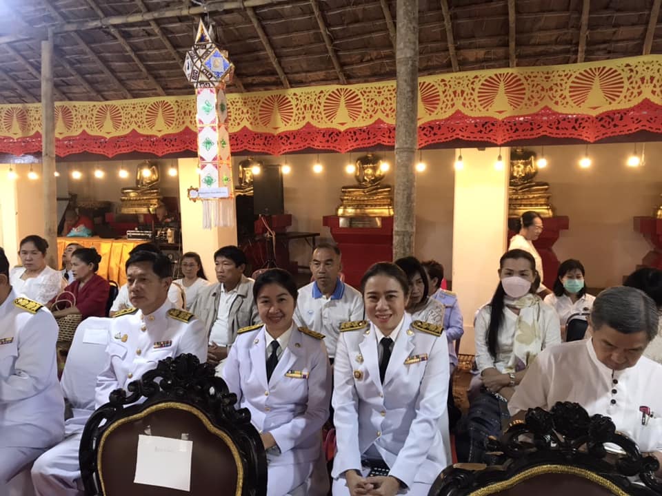 พช.น่านร่วมประกอบพิธีทำบุญตักบาตรพระสงฆ์ 108 รูป ฟังพระธรรมเทศนา เนื่องในงานสมโภชพระมหาธาตุเจ้าภูเพียงแช่แห้ง ประจำปี 2567