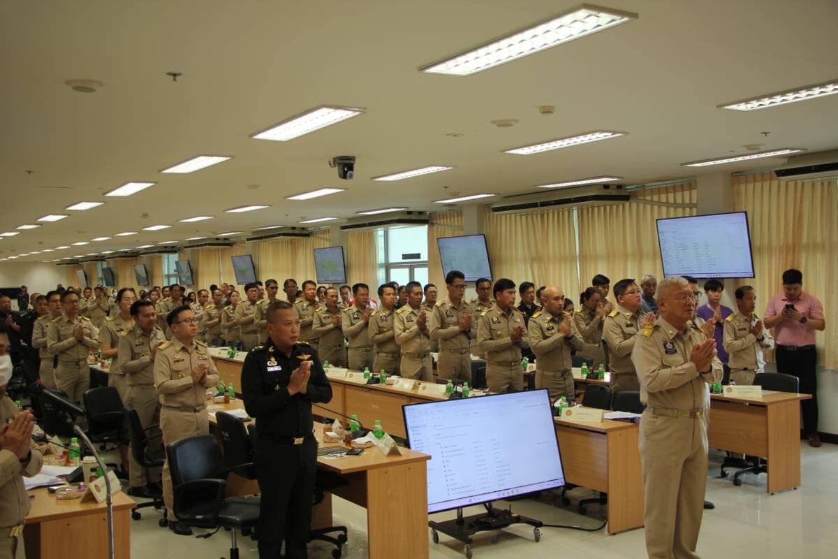 พชน่าน. ร่วมประชุมคณะกรมการจังหวัด และหัวหน้าส่วนราชการจังหวัดน่าน ประจำเดือนมีนาคม