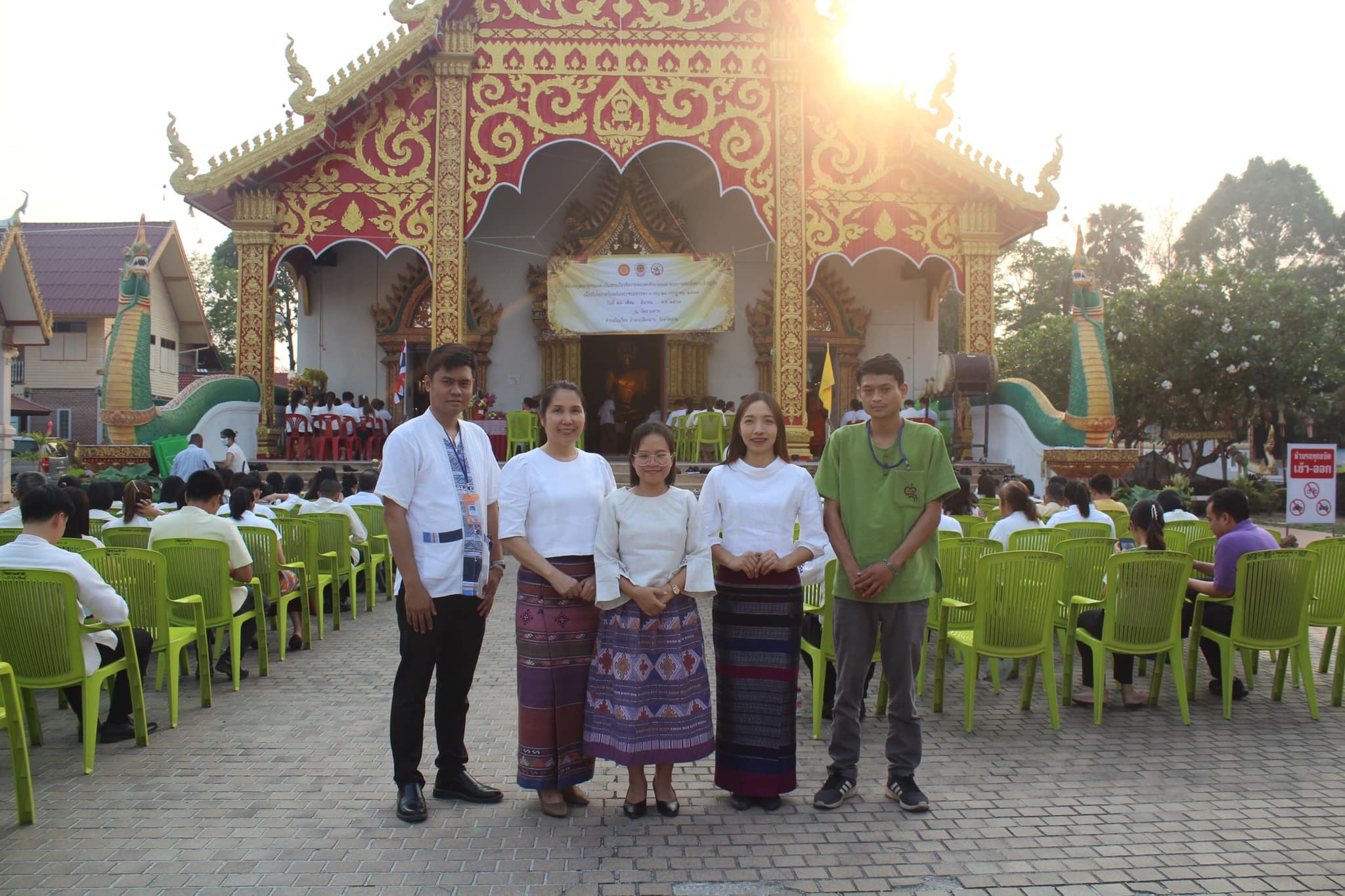 พช.น่าน ร่วมพิธีเจริญพระพุทธมนต์เฉลิมพระเกียรติ ถวายพระพรชัยมงคลแด่ พระบาทสมเด็จพระเจ้าอยู่หัว เนื่องในโอกาสวันเฉลิมพระชนมพรรษา 6 รอบ 28 กรกฎาคม 2567