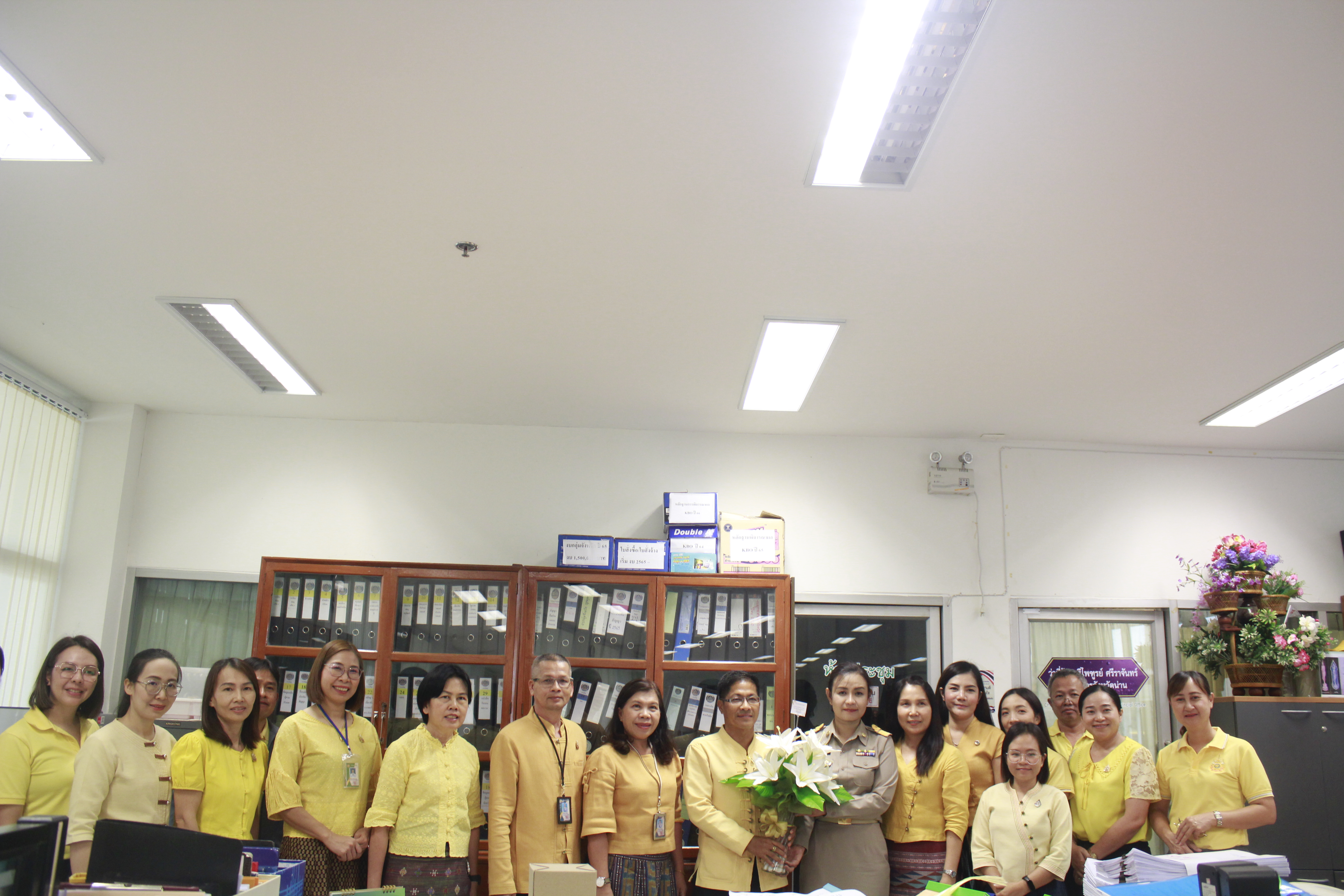 พช.น่าน ร่วมแสดงยินดีเนื่องในโอกาศ ผู้อำนวยการใหม่มารายงานตัว