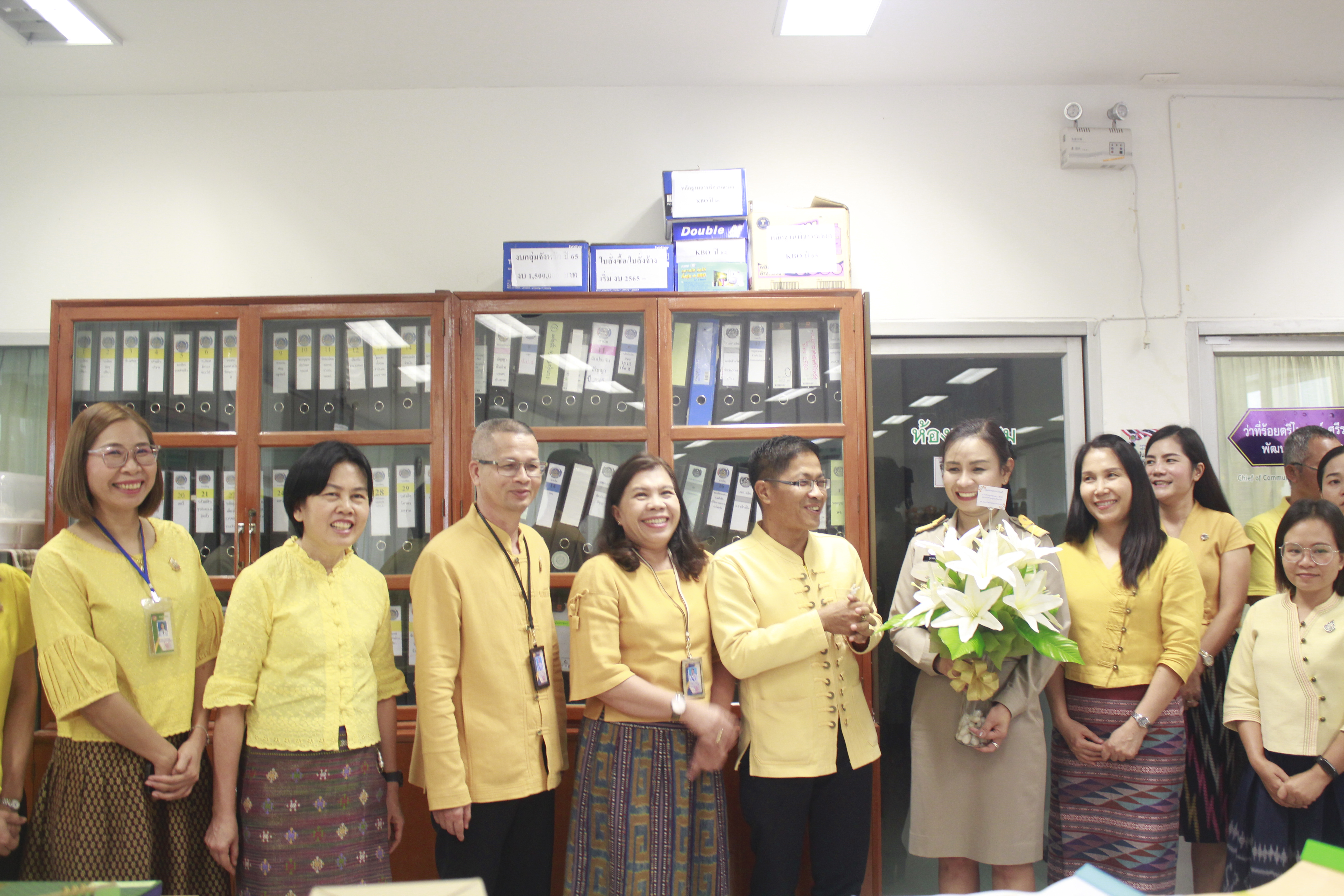 พช.น่าน ร่วมแสดงยินดีเนื่องในโอกาศ ผู้อำนวยการใหม่มารายงานตัว