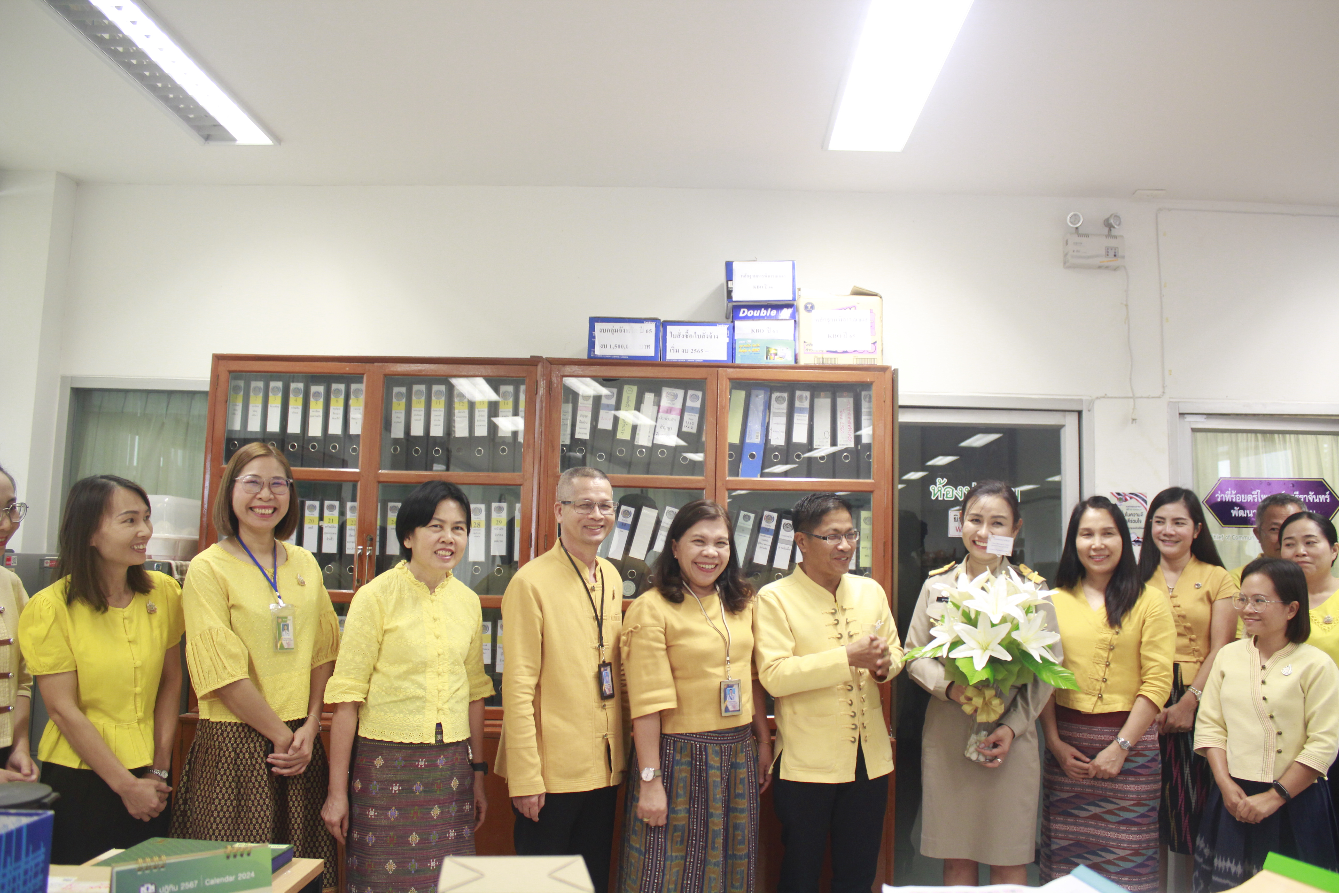 พช.น่าน ร่วมแสดงยินดีเนื่องในโอกาศ ผู้อำนวยการใหม่มารายงานตัว