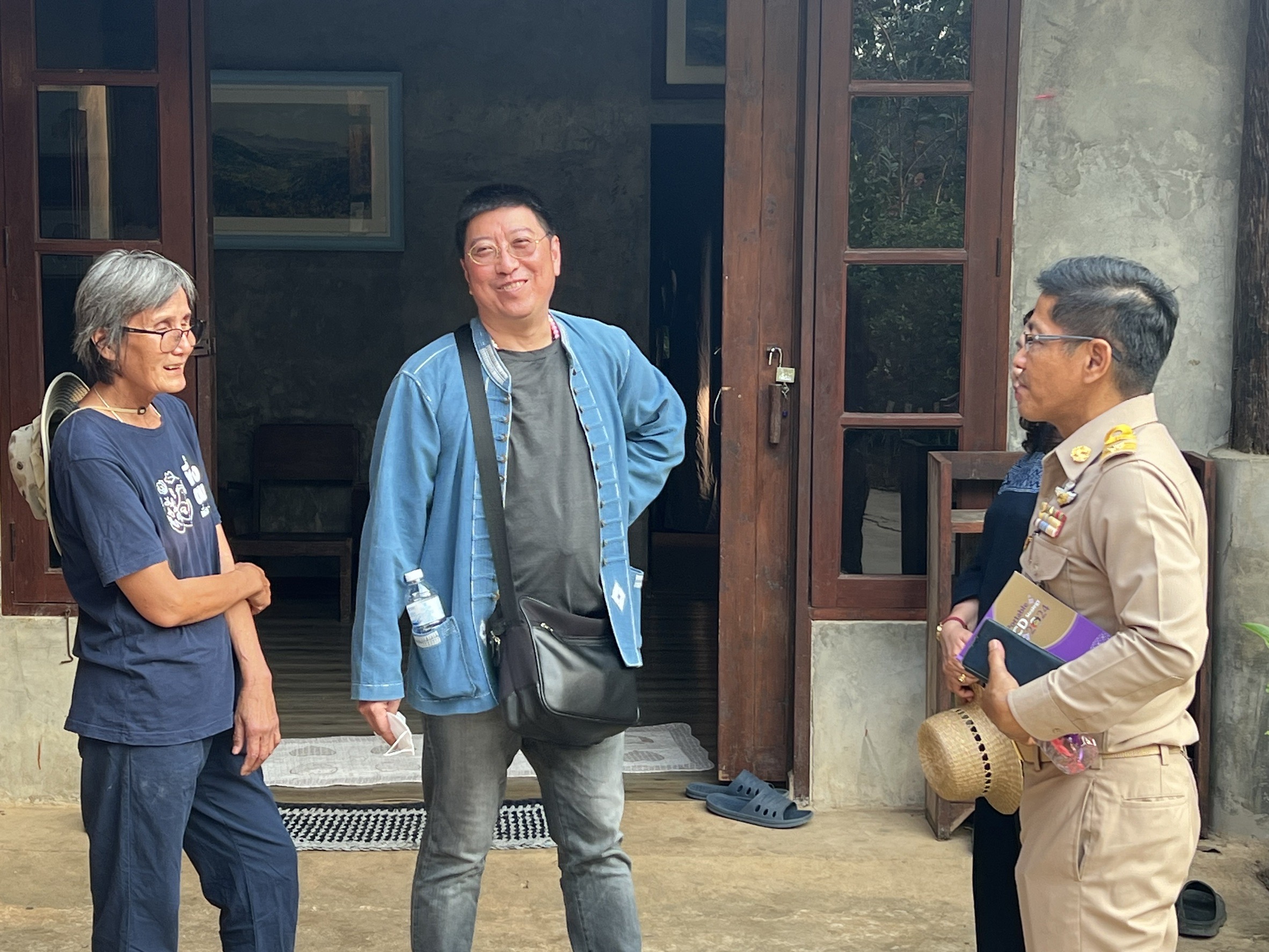 พช.น่าน ร่วมลงพื้นที่ ติดตามงานและอํานวยความสะดวกแก่ที่ปรึกษาปลัดกระทรวงมหาดไทย