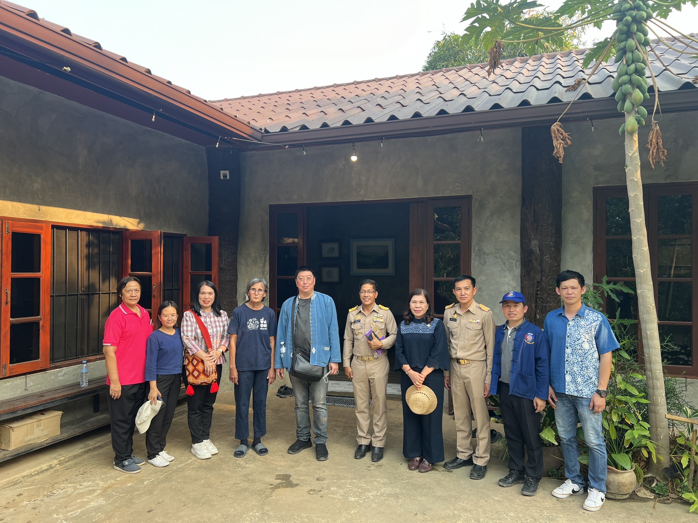 พช.น่าน ร่วมลงพื้นที่ ติดตามงานและอํานวยความสะดวกแก่ที่ปรึกษาปลัดกระทรวงมหาดไทย