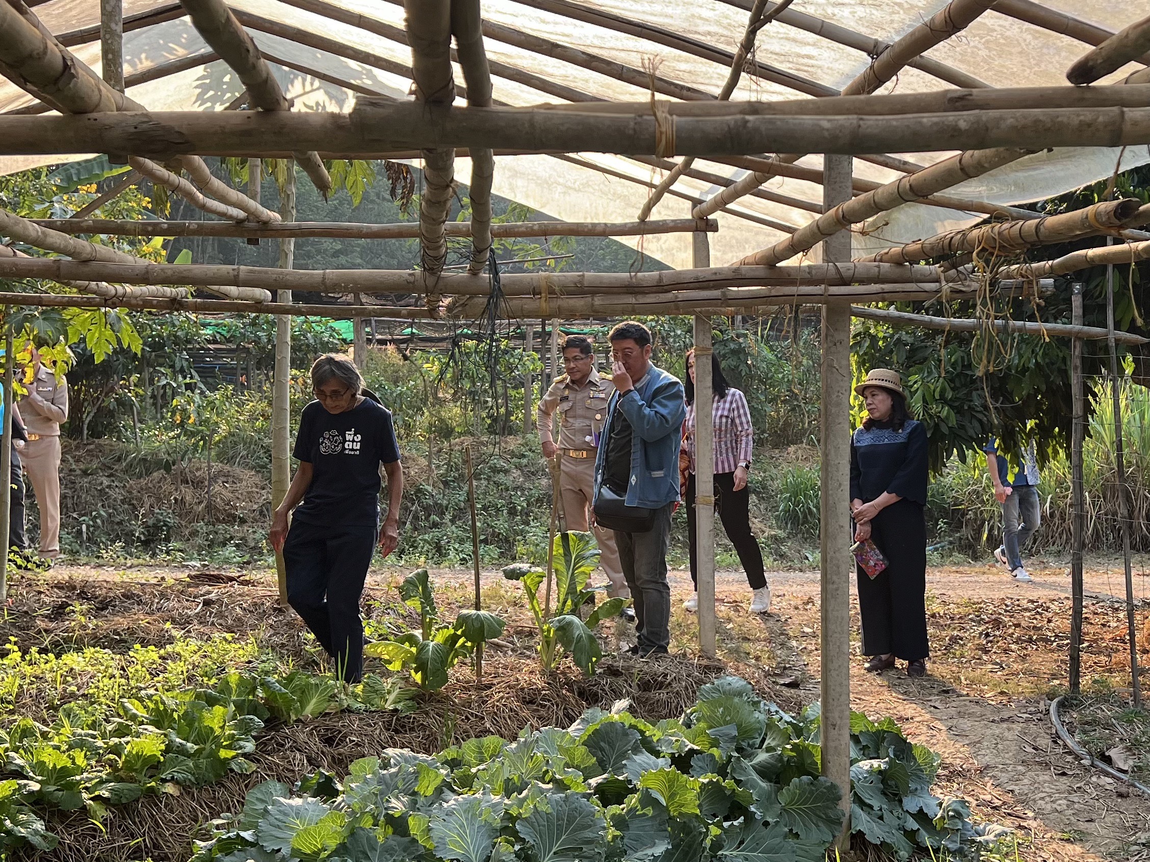 พช.น่าน ร่วมลงพื้นที่ ติดตามงานและอํานวยความสะดวกแก่ที่ปรึกษาปลัดกระทรวงมหาดไทย