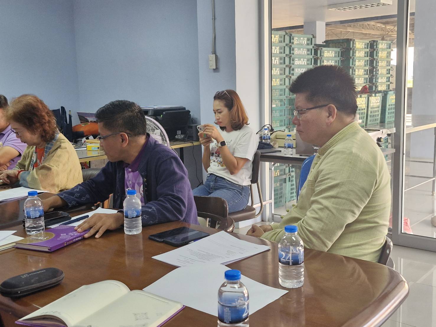 พช.น่าน ร่วมสังเกตการณ์และสนับสนุนการขับเคลื่อนศูนย์กระจายสินค้านวัตกรรมเกษตรปลอดภัยประชารัฐ จังหวัดน่าน