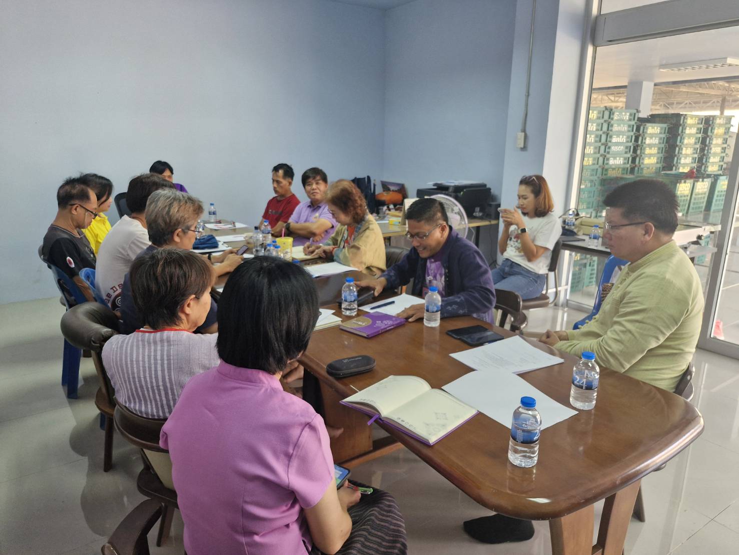 พช.น่าน ร่วมสังเกตการณ์และสนับสนุนการขับเคลื่อนศูนย์กระจายสินค้านวัตกรรมเกษตรปลอดภัยประชารัฐ จังหวัดน่าน