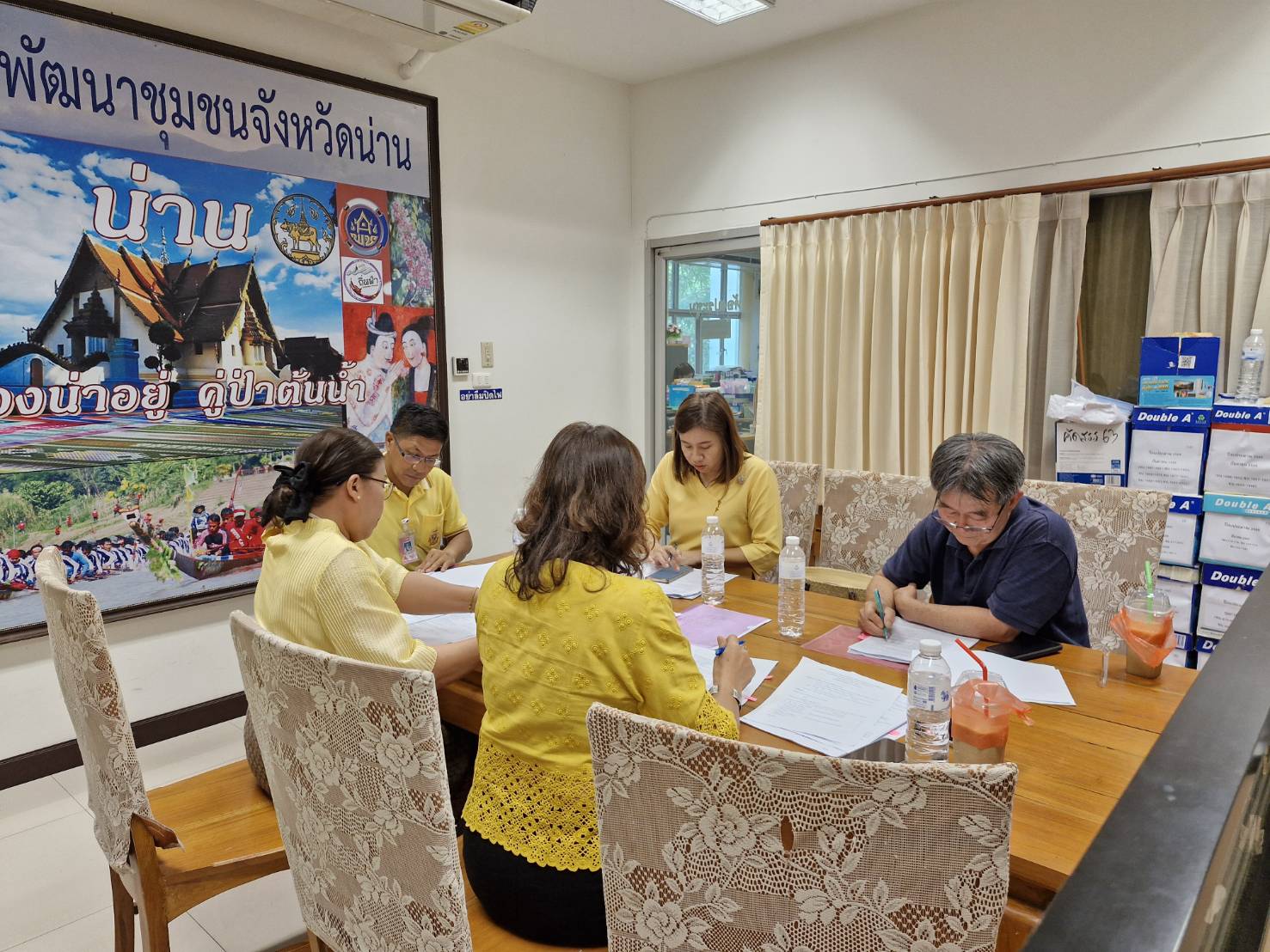 น่าน ประชุมตัวแทนสหกรณ์ ผู้แทนสมาชิกและคณะกรรมการบริหารกลุ่มสมาชิกสหกรณ์ออมทรัพย์กรมการพัฒนาชุมชนจำกัด สังกัดจังหวัดน่าน