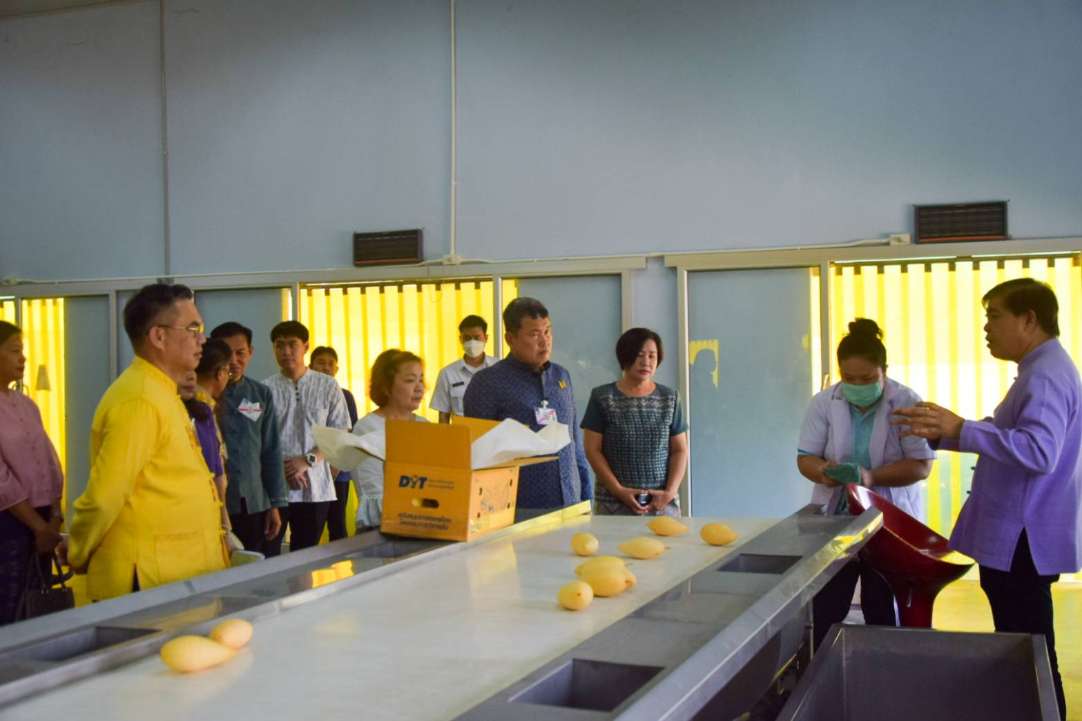 พช.น่าน ให้การต้อนรับปลัดกระทรวงมหาดไทย ในโอกาสลงพื้นที่ เยี่ยมศูนย์กระจายสินค้านวัตกรรมเกษตรปลอดภัยจังหวัดน่าน