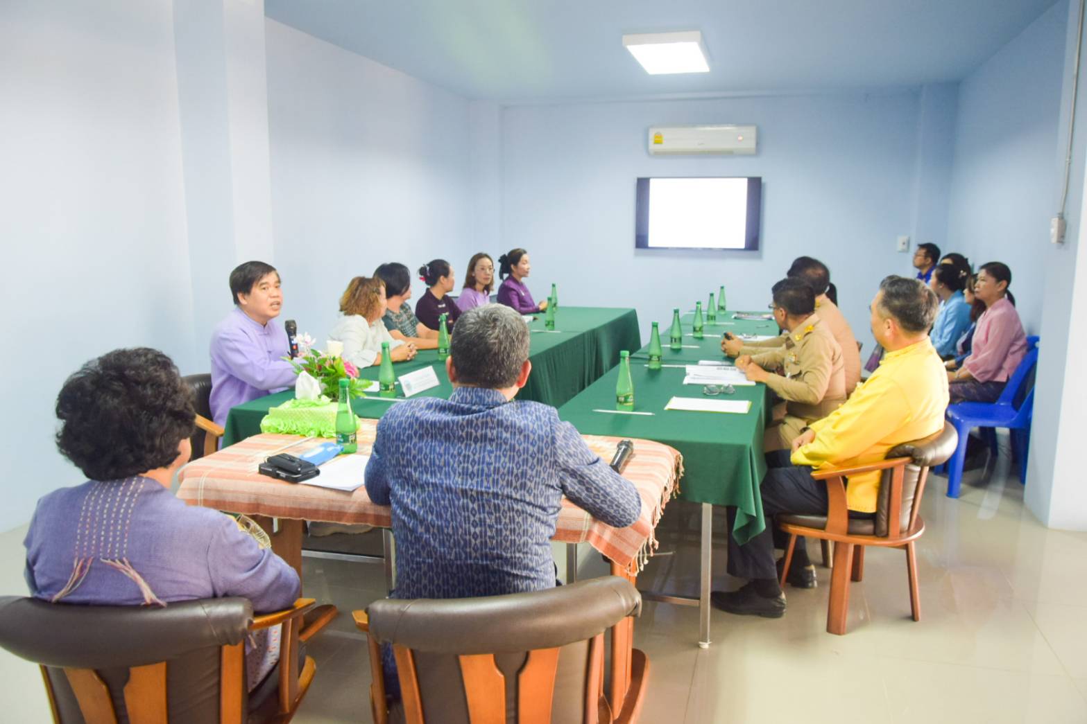 พช.น่าน ให้การต้อนรับปลัดกระทรวงมหาดไทย ในโอกาสลงพื้นที่ เยี่ยมศูนย์กระจายสินค้านวัตกรรมเกษตรปลอดภัยจังหวัดน่าน