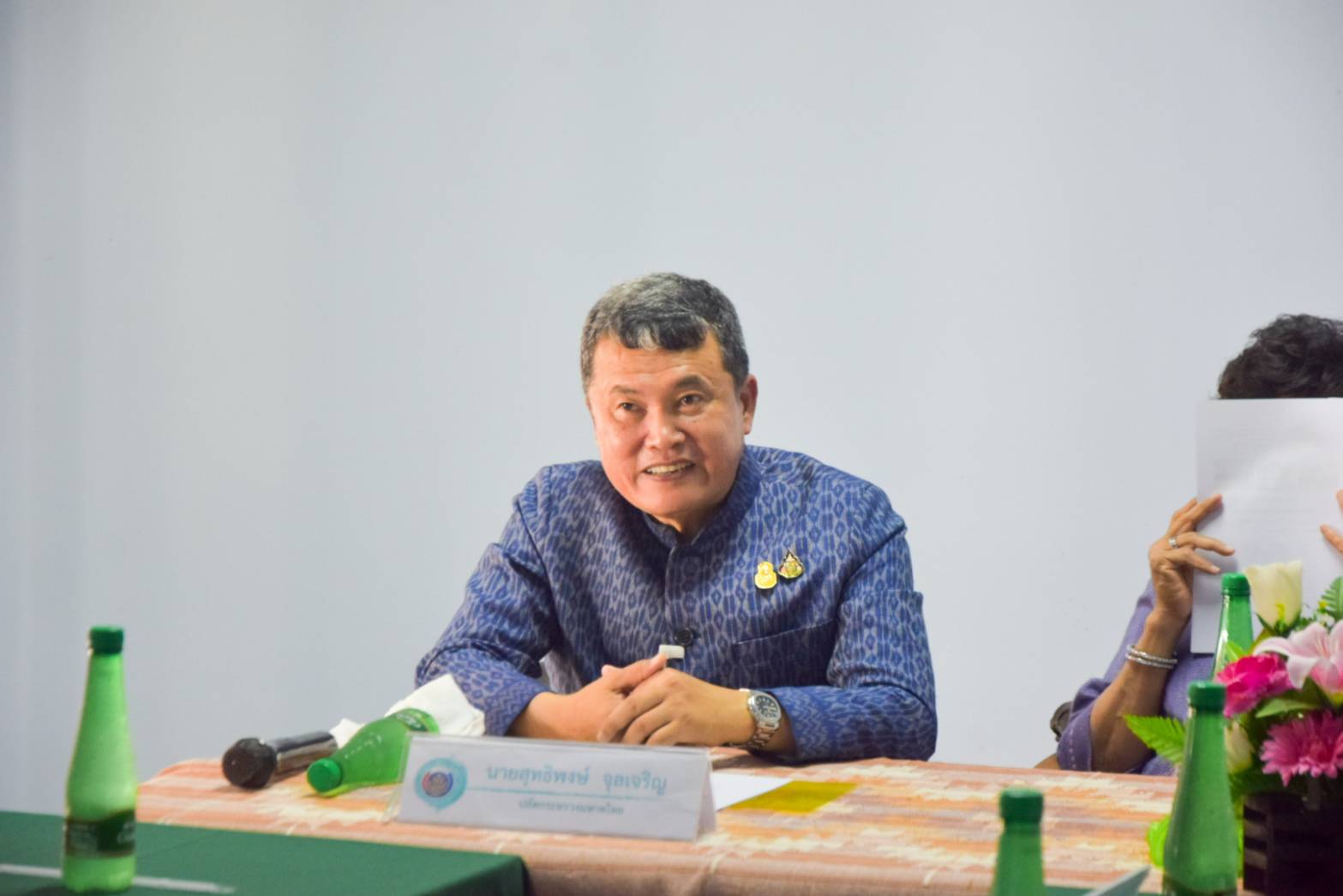 พช.น่าน ให้การต้อนรับปลัดกระทรวงมหาดไทย ในโอกาสลงพื้นที่ เยี่ยมศูนย์กระจายสินค้านวัตกรรมเกษตรปลอดภัยจังหวัดน่าน