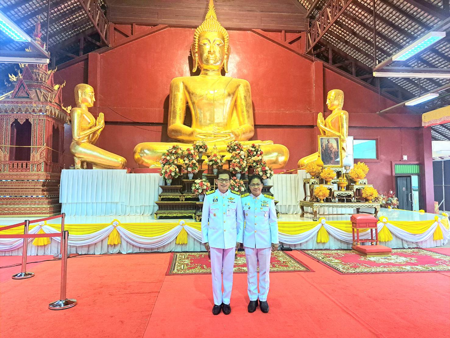 พช.น่าน ร่วมประกอบพิธีเนื่องในวันที่ระลึกพระบาทสมเด็จพระพุทธยอดฟ้าจุฬาโลกมหาราช วันที่ระลึกมหาจักรีบรมราชวงศ์