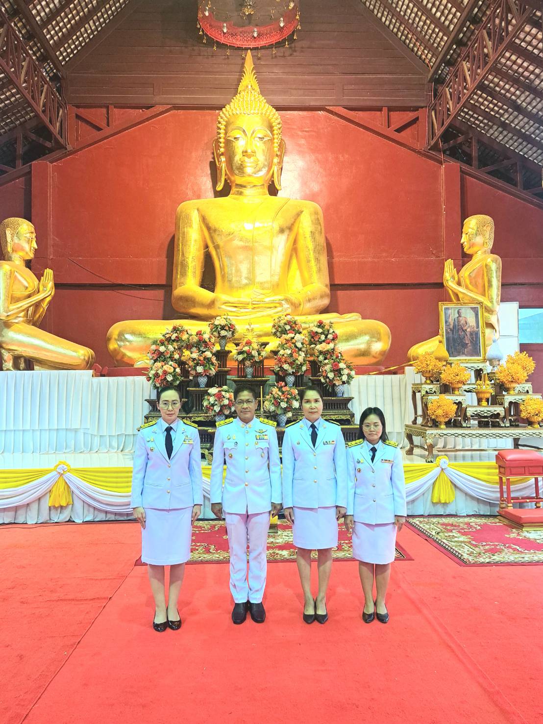 พช.น่าน ร่วมประกอบพิธีเนื่องในวันที่ระลึกพระบาทสมเด็จพระพุทธยอดฟ้าจุฬาโลกมหาราช วันที่ระลึกมหาจักรีบรมราชวงศ์