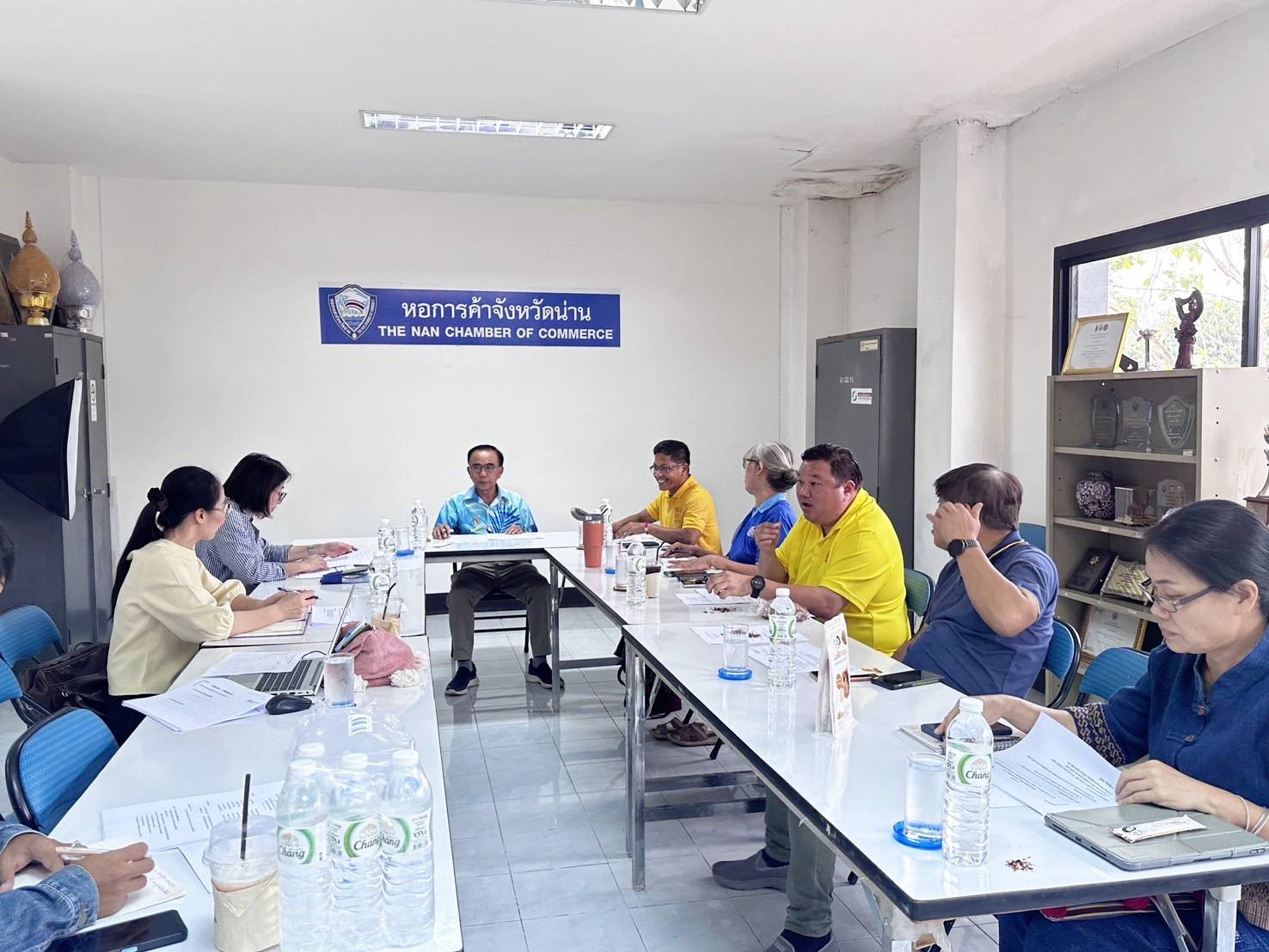 พช.น่าน เข้าร่วมประชุมคณะกรรมการบริษัทประชารัฐรักสามัคคีน่าน (วิสาหกิจเพื่อสังคม) จำกัด