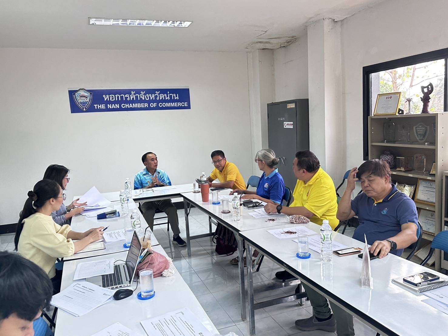 พช.น่าน เข้าร่วมประชุมคณะกรรมการบริษัทประชารัฐรักสามัคคีน่าน (วิสาหกิจเพื่อสังคม) จำกัด