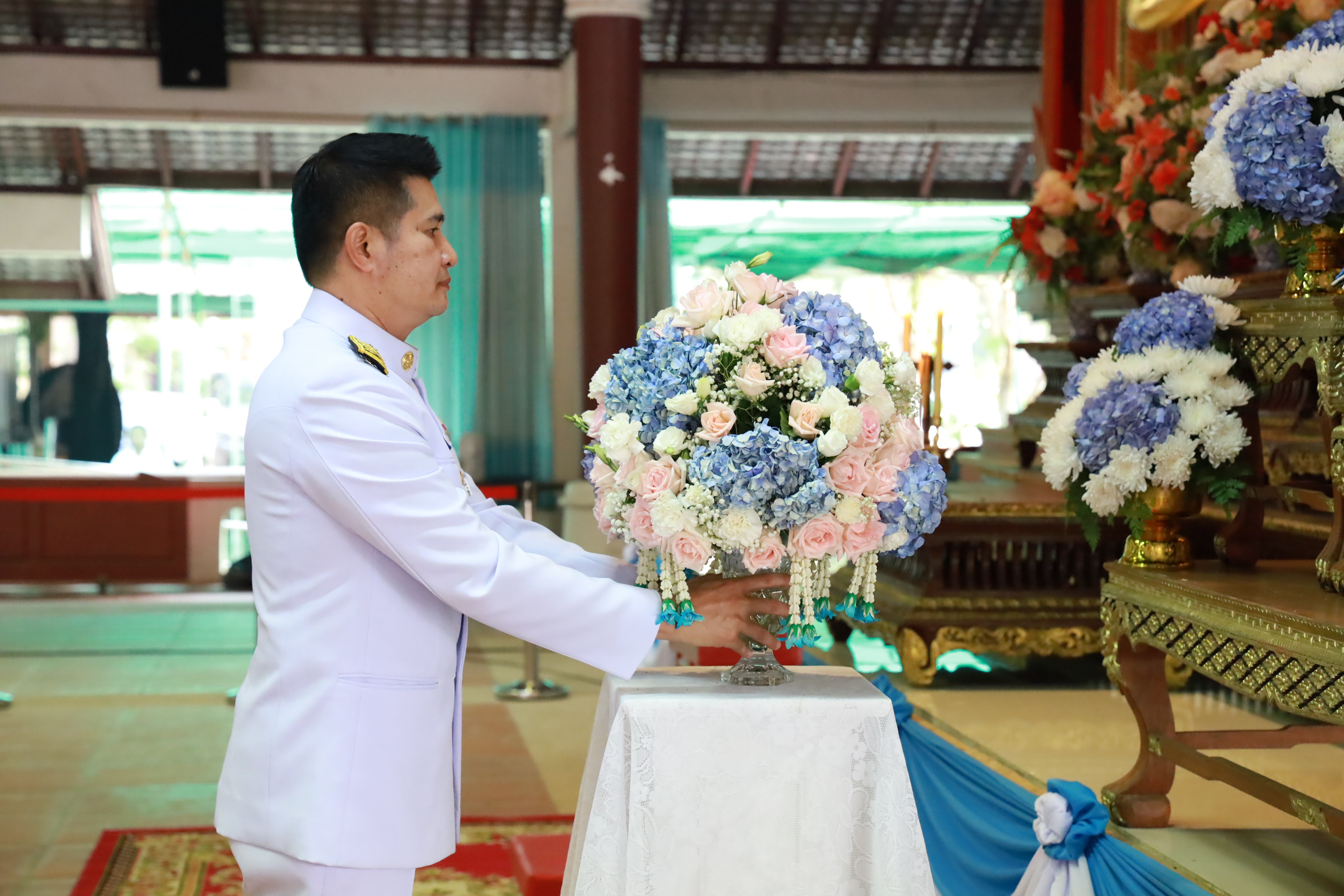 พช.น่าน ร่วมทำบุญตักบาตรถวายพระกุศลและถวายพระพร เนื่องในโอกาสวันคล้ายวันประสูติ สมเด็จพระเจ้าลูกยาเธอ เจ้าฟ้าทีปังกรรัศมีโชติ มหาวชิโรตตมางกูร สิริวิบูลยราชกุมาร 29 เมษายน 2567