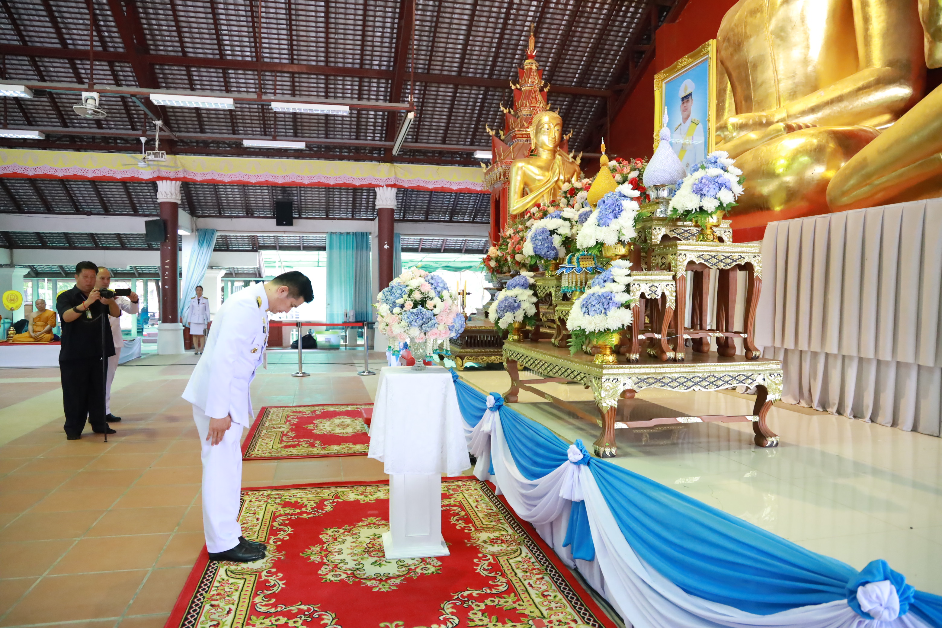 พช.น่าน ร่วมทำบุญตักบาตรถวายพระกุศลและถวายพระพร เนื่องในโอกาสวันคล้ายวันประสูติ สมเด็จพระเจ้าลูกยาเธอ เจ้าฟ้าทีปังกรรัศมีโชติ มหาวชิโรตตมางกูร สิริวิบูลยราชกุมาร 29 เมษายน 2567