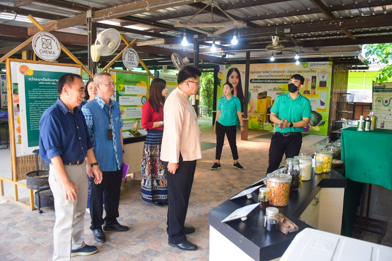 พช.น่าน ร่วมตรวจติดตามวิสาหกิจชุมชนชีววิถี ตำบลน้ำเกี๋ยน อำเภอภูเพียง จังหวัดน่าน