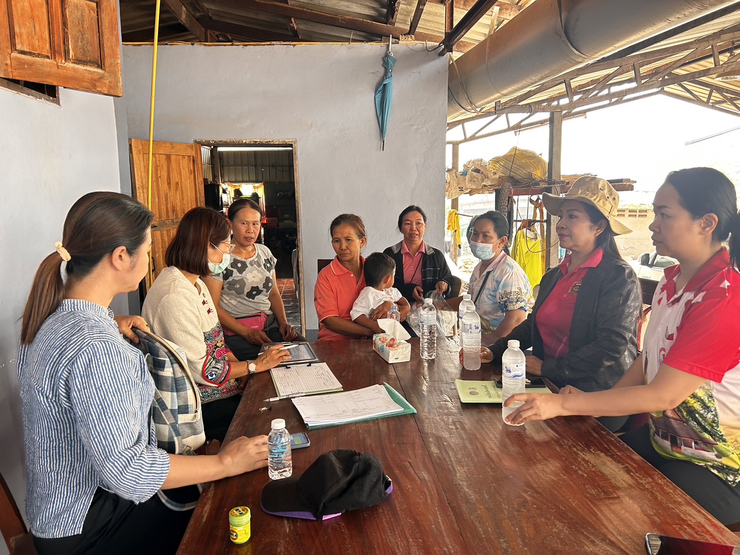 พช. น่าน ติดตามการดําเนินงานกองทุนพัฒนาบทบาทสตรี ประจําเดือน เมษายน 2567