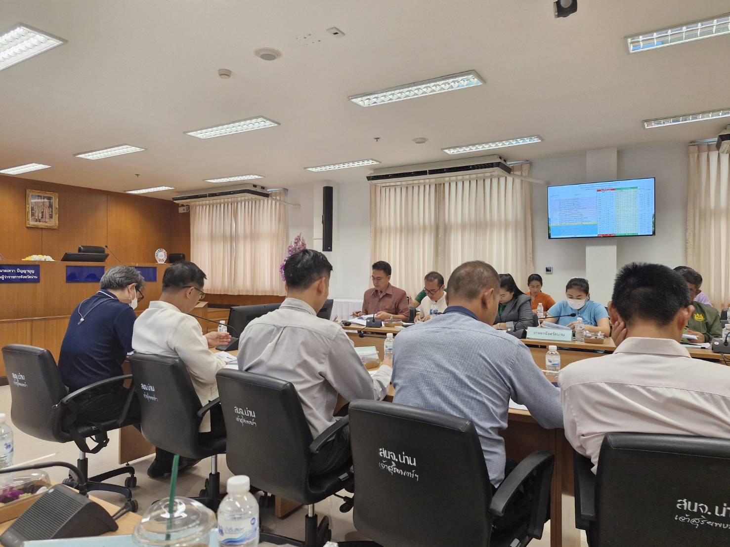 พช.น่าน ร่วมประชุมคณะทํางานการส่งเสริมพัฒนาอาชีพและการตลาด (คทช.) ภายใต้คณะอนุกรรมการนโยบายที่ดินจังหวัด (คทช.จังหวัด) จังหวัดน่าน ครั้งที่1/2567