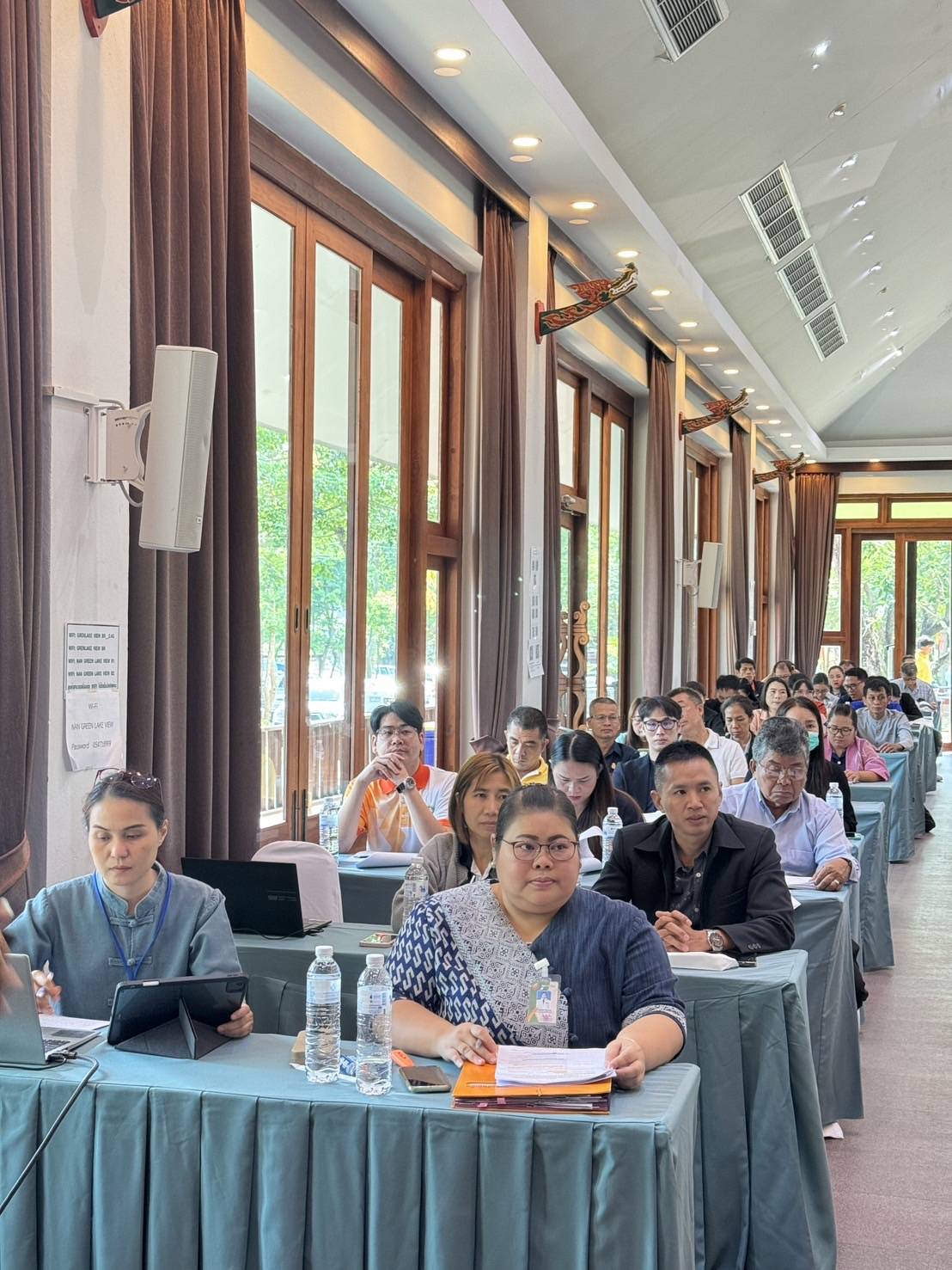 พช.น่าน ร่วมประชุมเชิงปฏิบัติการโครงการบูรณาการทบทวนแผนพัฒนาจังหวัดน่าน พ.ศ.2566-2570 และการจัดทำแผนปฏิบัติราชการประจำปีของจังหวัดน่าน ประจำปีงบประมาณ พ.ศ.2569