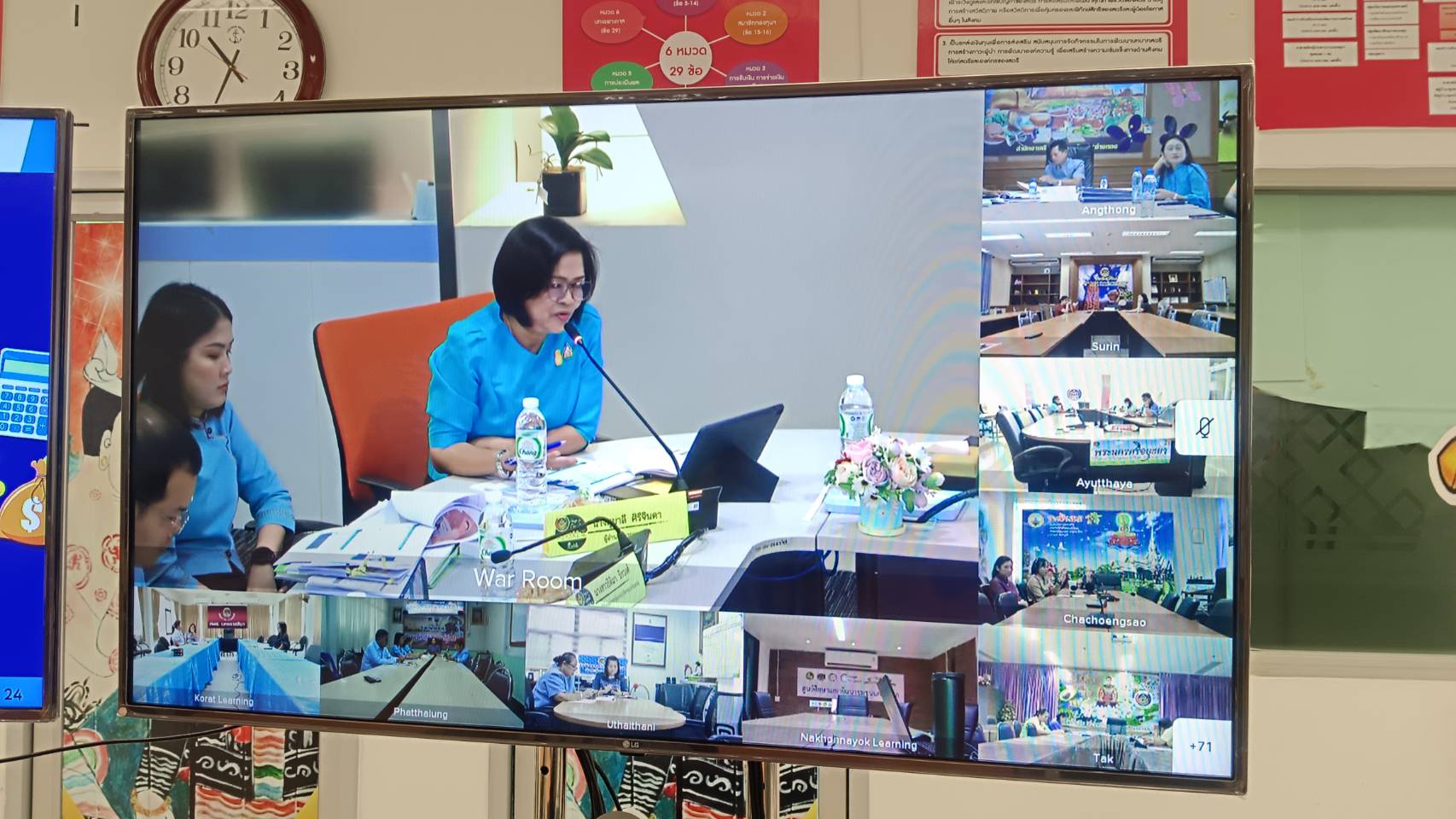 พช.น่าน ร่วมประชุมคณะกรรมการติดตามเร่งรัดการใช้งบประมาณรายจ่ายงบประมาณ พ.ศ. 2567 ผ่านระบบวีดีทัศน์ทางไกล (Video Conference)