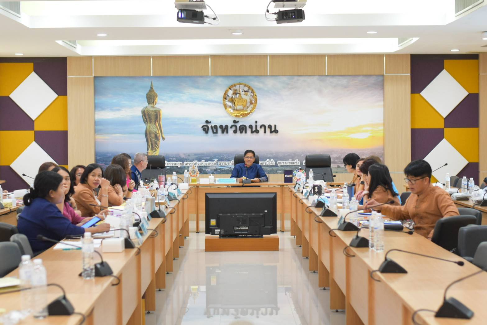 #น่านดินแดนล้านนาตะวันออก พช.น่าน ประชุมพัฒนาการอำเภอและนักวิชาการพัฒนาชุมชนจังหวัด ครั้งที่ 5/2567