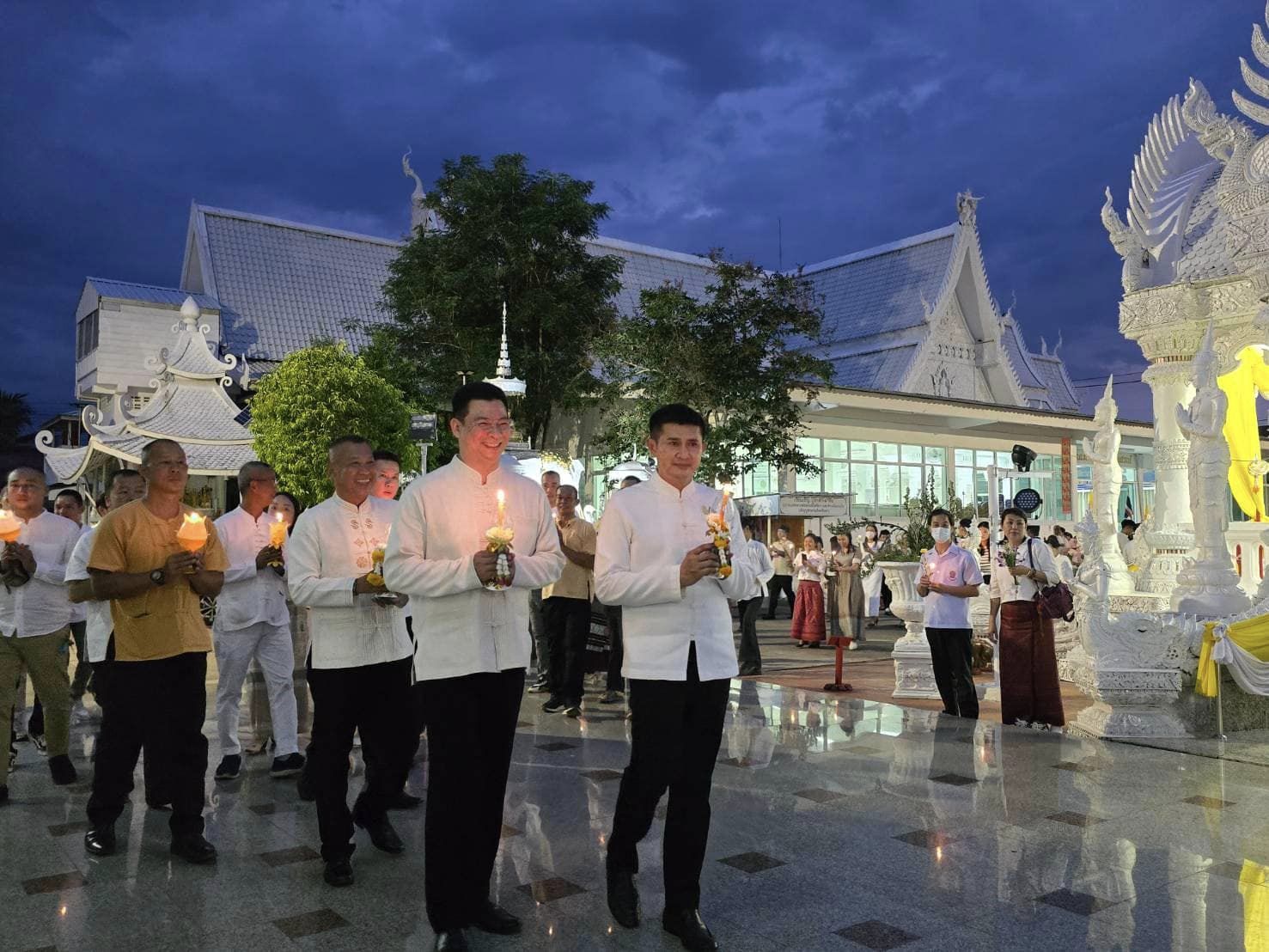 พช.น่าน ร่วมเวียนเทียน เนื่องในวันวิสาขบูชา 2567 เจริญพระพุทธมนต์ เจริญจิตตภาวนา เพื่อสร้างบุญ กุศล และความเป็นสิริมงคลแก่ชีวิต