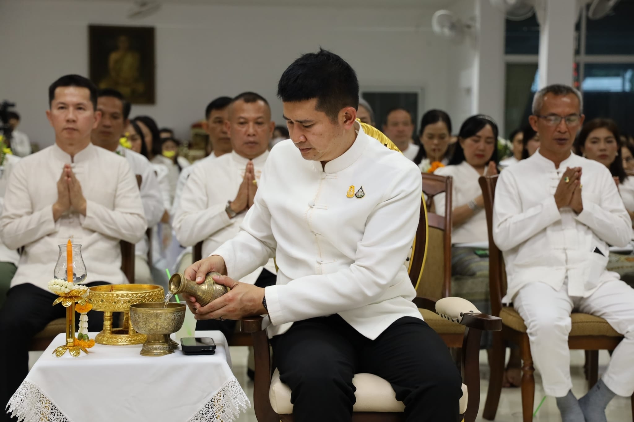 พช.น่าน ร่วมเวียนเทียน เนื่องในวันวิสาขบูชา 2567 เจริญพระพุทธมนต์ เจริญจิตตภาวนา เพื่อสร้างบุญ กุศล และความเป็นสิริมงคลแก่ชีวิต