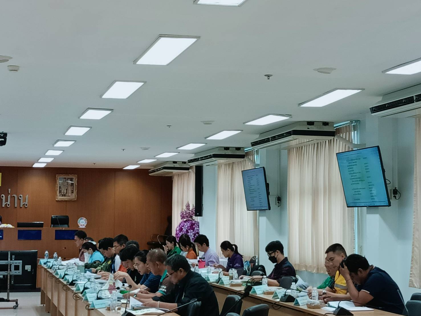 พช.น่าน ร่วมประชุมคณะทํางานการส่งเสริมพัฒนาอาชีพและการตลาด (คทช.) ภายใต้คณะอนุกรรมการนโยบายที่ดินจังหวัด (คทช.จังหวัด) จังหวัดน่าน ครั้งที่1/2567