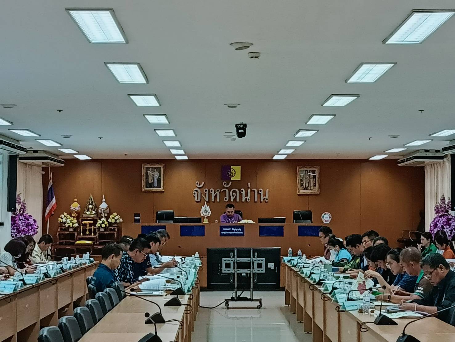 พช.น่าน ร่วมประชุมคณะทํางานการส่งเสริมพัฒนาอาชีพและการตลาด (คทช.) ภายใต้คณะอนุกรรมการนโยบายที่ดินจังหวัด (คทช.จังหวัด) จังหวัดน่าน ครั้งที่1/2567