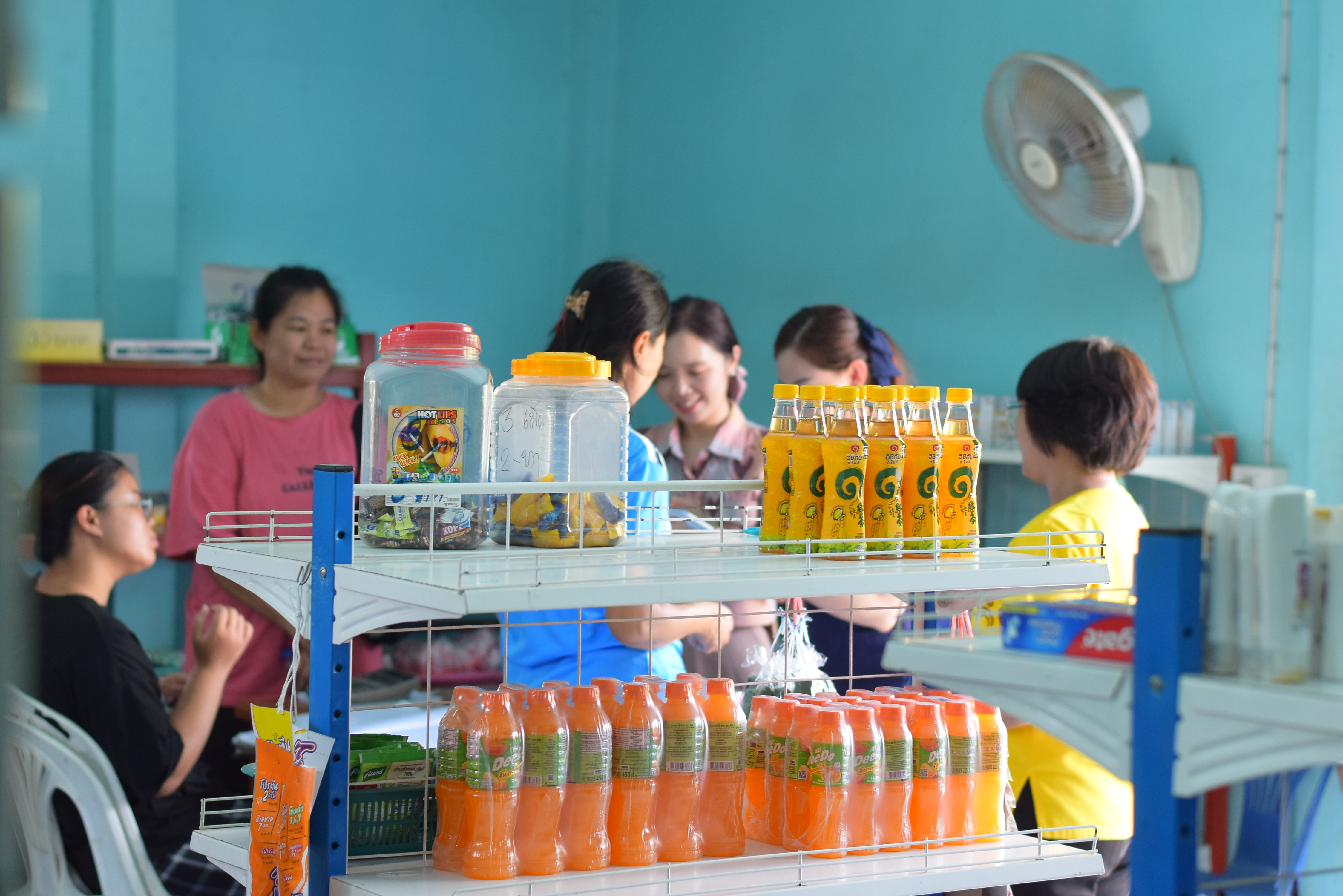 กรมการพัฒนาชุมชน ติดตามการดำเนินงานศูนย์สาธิตการตลาด ในพื้นที่จังหวัดน่าน