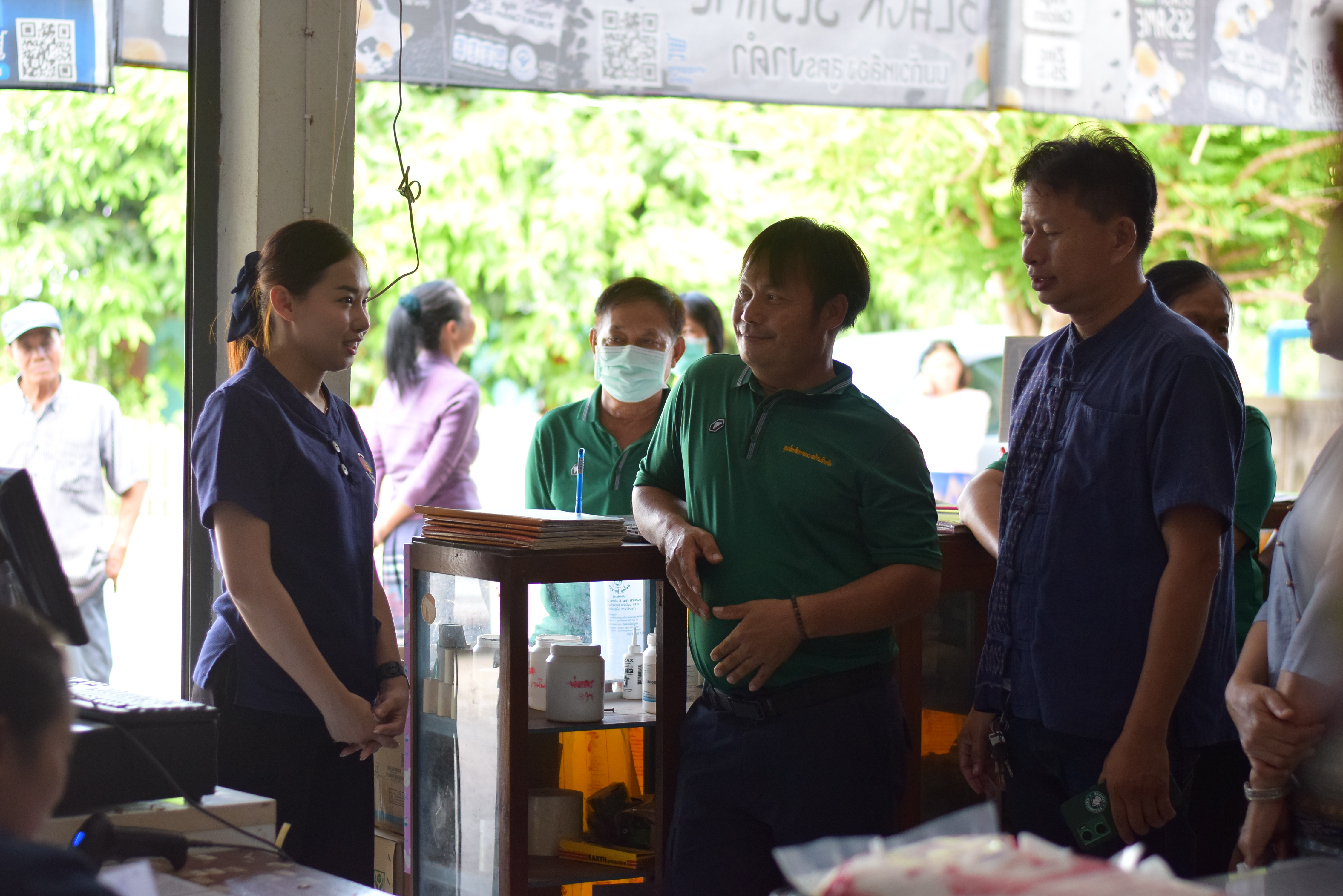 กรมการพัฒนาชุมชน ติดตามการดำเนินงานศูนย์สาธิตการตลาด ในพื้นที่จังหวัดน่าน
