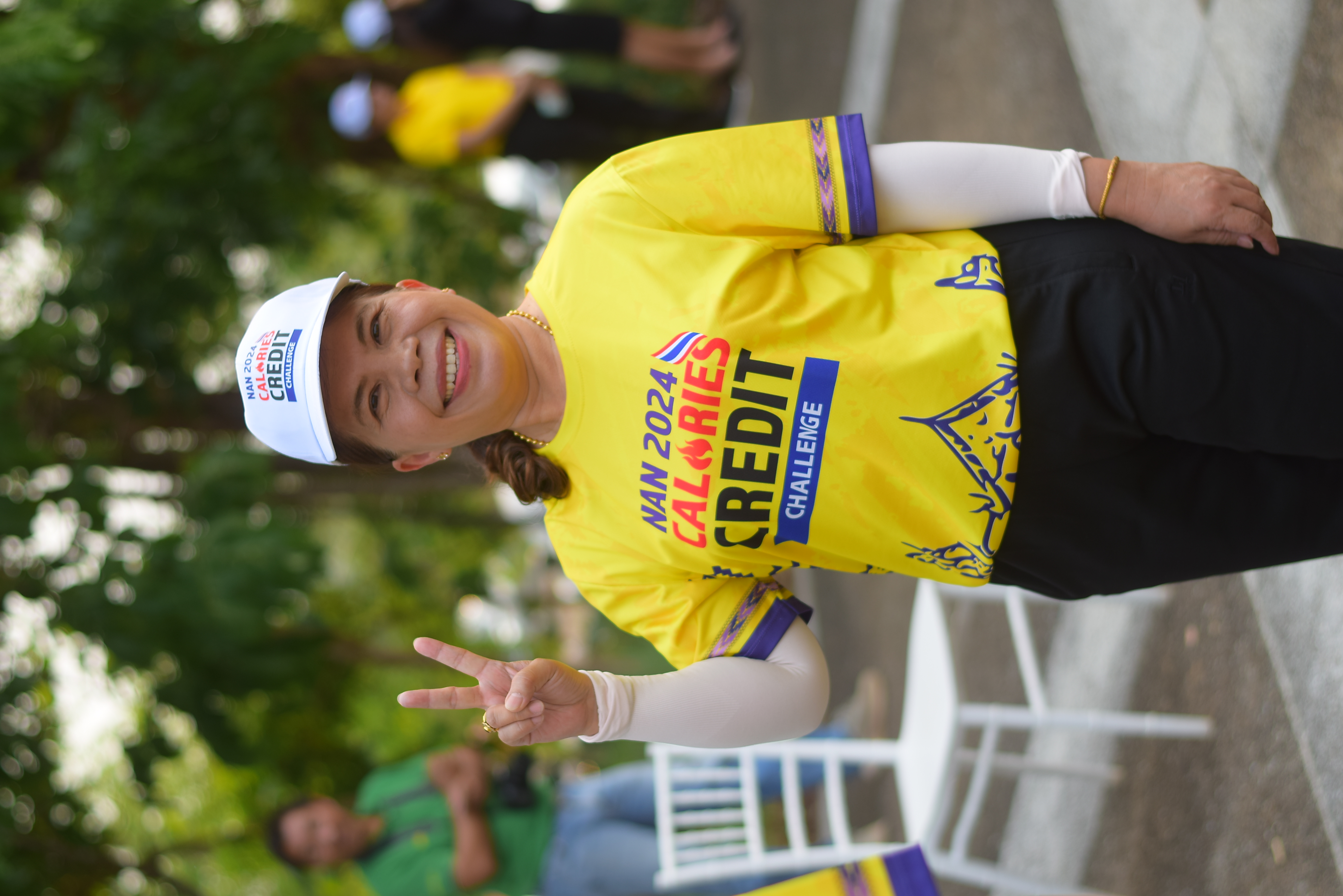 พช.น่าน ร่วมกิจกรรมส่งเสริมการออกกำลังกายในรูปแบบท้าทาย (Challenge) ผ่านแอปพลิเคชั่น CCC (Calories Credit Challenge)