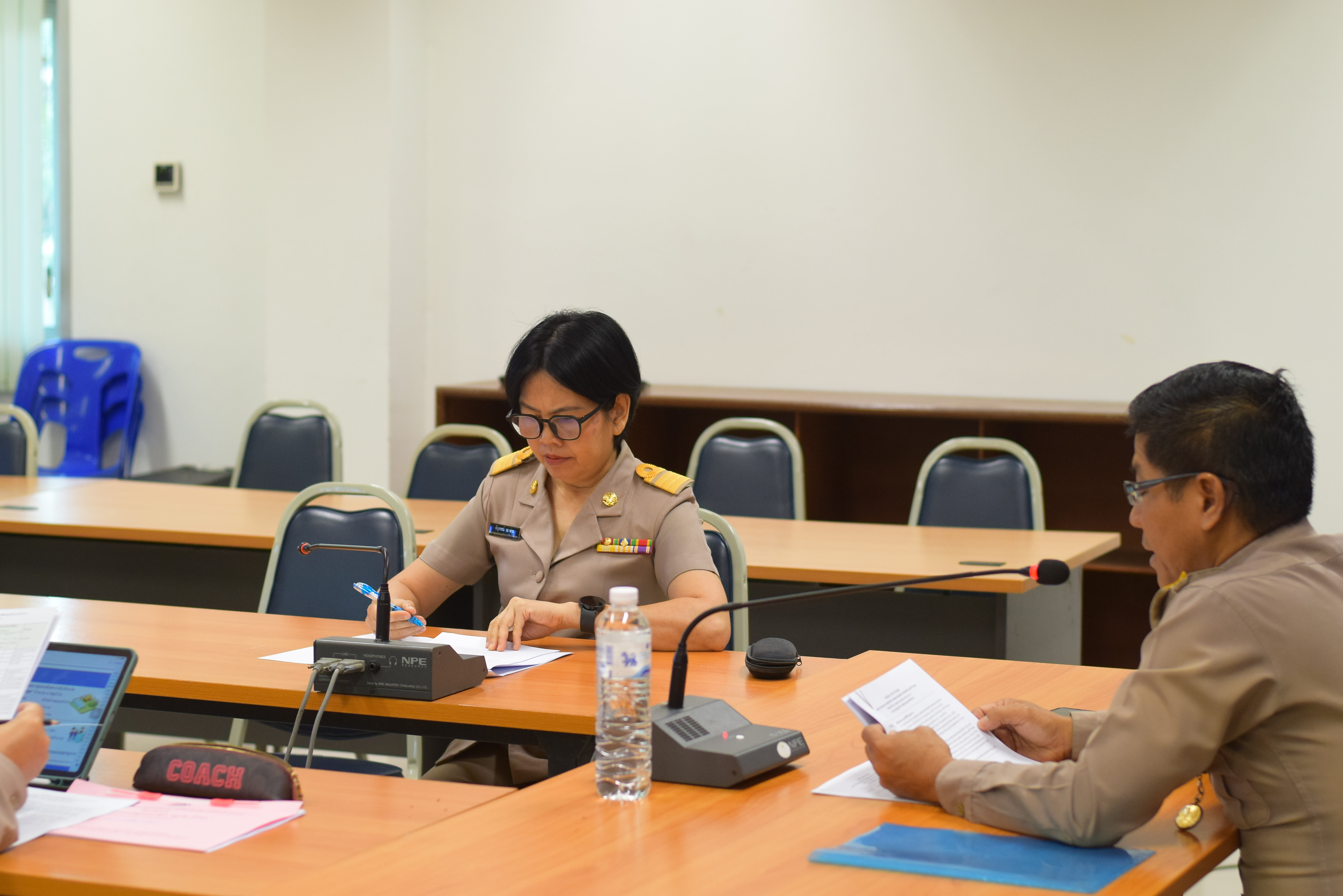 พช.น่าน ประชุมคณะทำงานกลั่นกรองการคัดสรรกิจกรรมพัฒนาชุมชนดีเด่น ระดับจังหวัด ประจำปี 2567