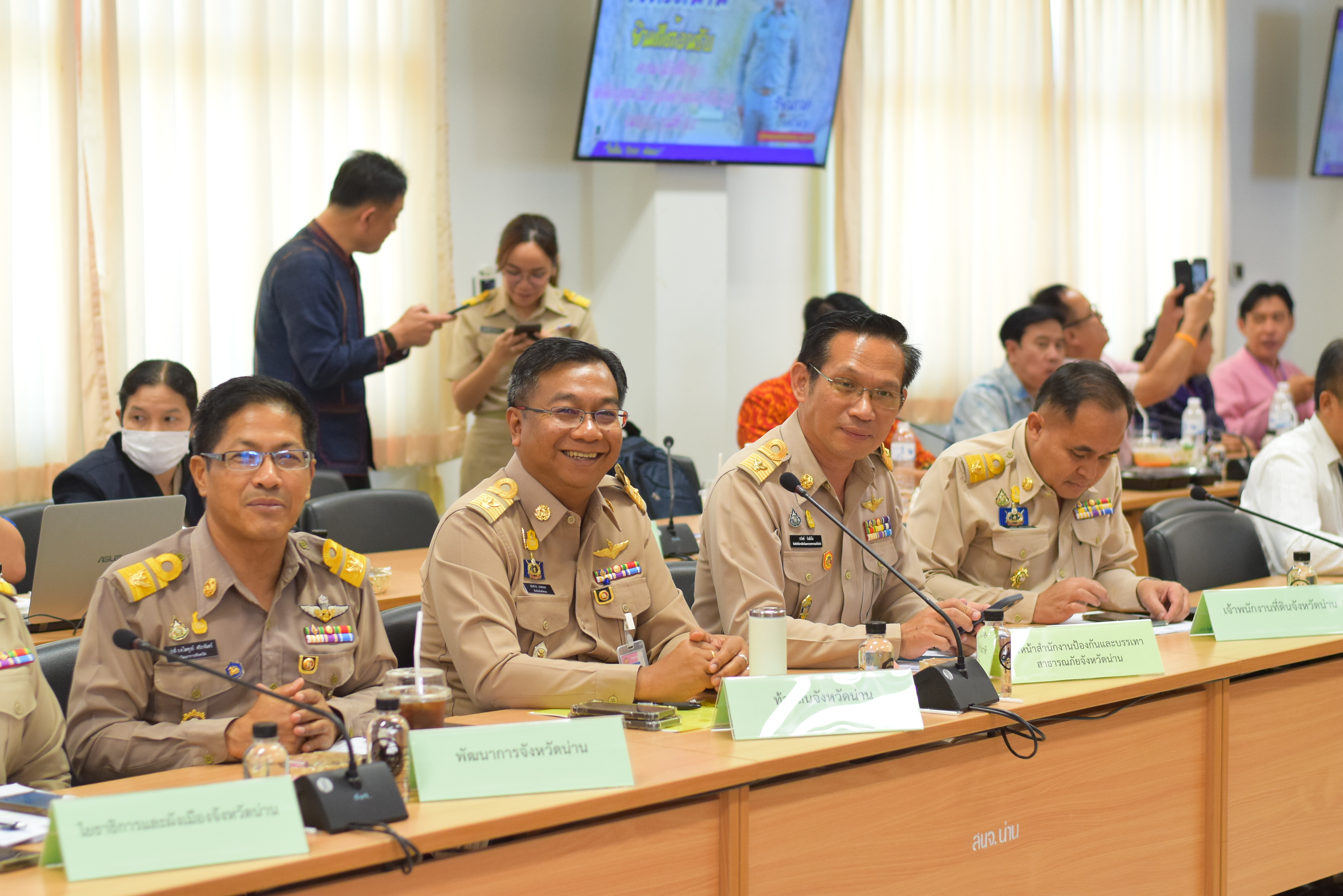 จังหวัดน่าน ต้อนรับคณะนักศึกษาหลักสูตรนักปกครองระดับสูง (นปส.) รุ่นที่ 82