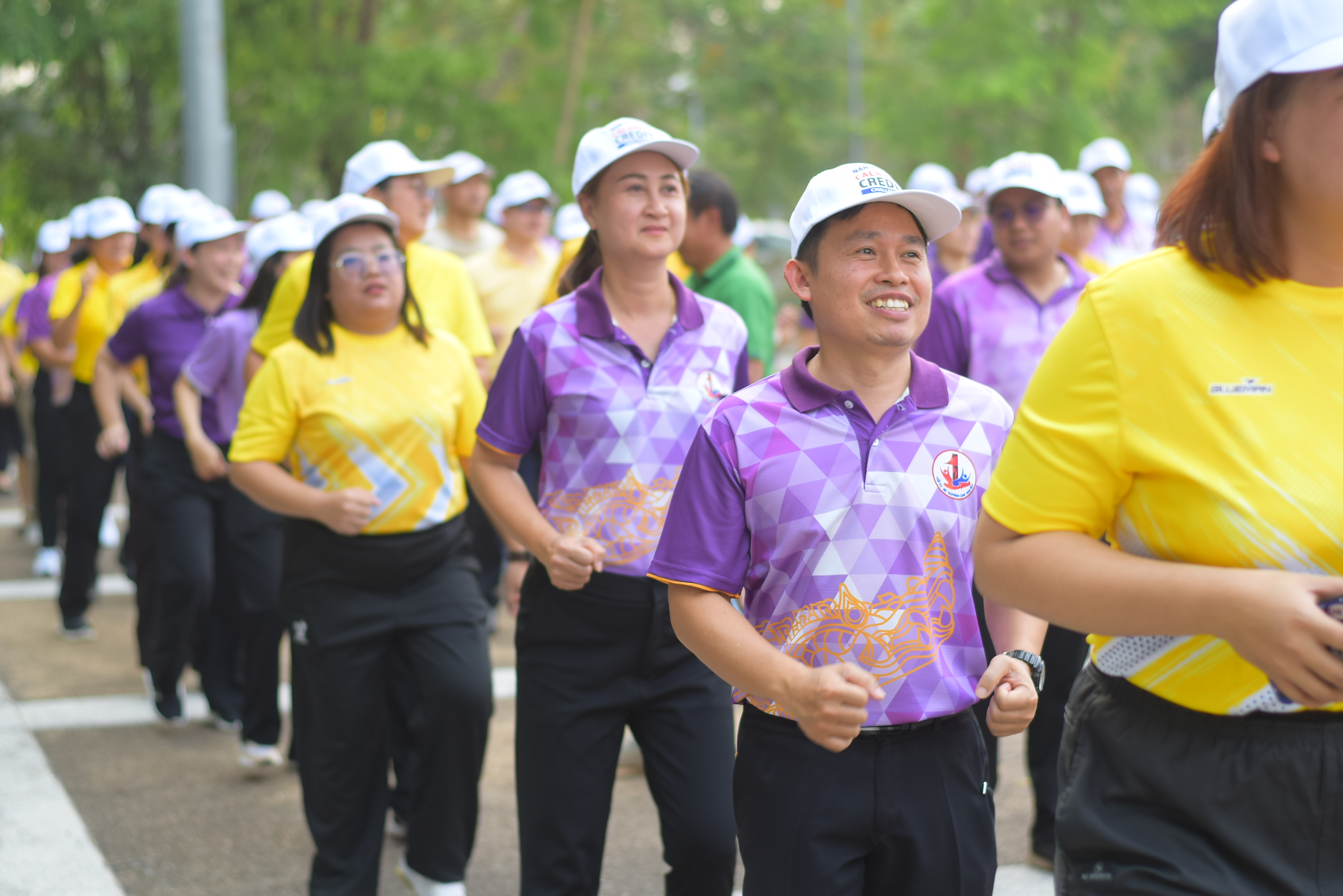 พช.น่าน ร่วมกิจกรรมส่งเสริมการออกกำลังกายในรูปแบบท้าทาย (Challenge) ผ่านแอปพลิเคชั่น CCC (Calories Credit Challenge)