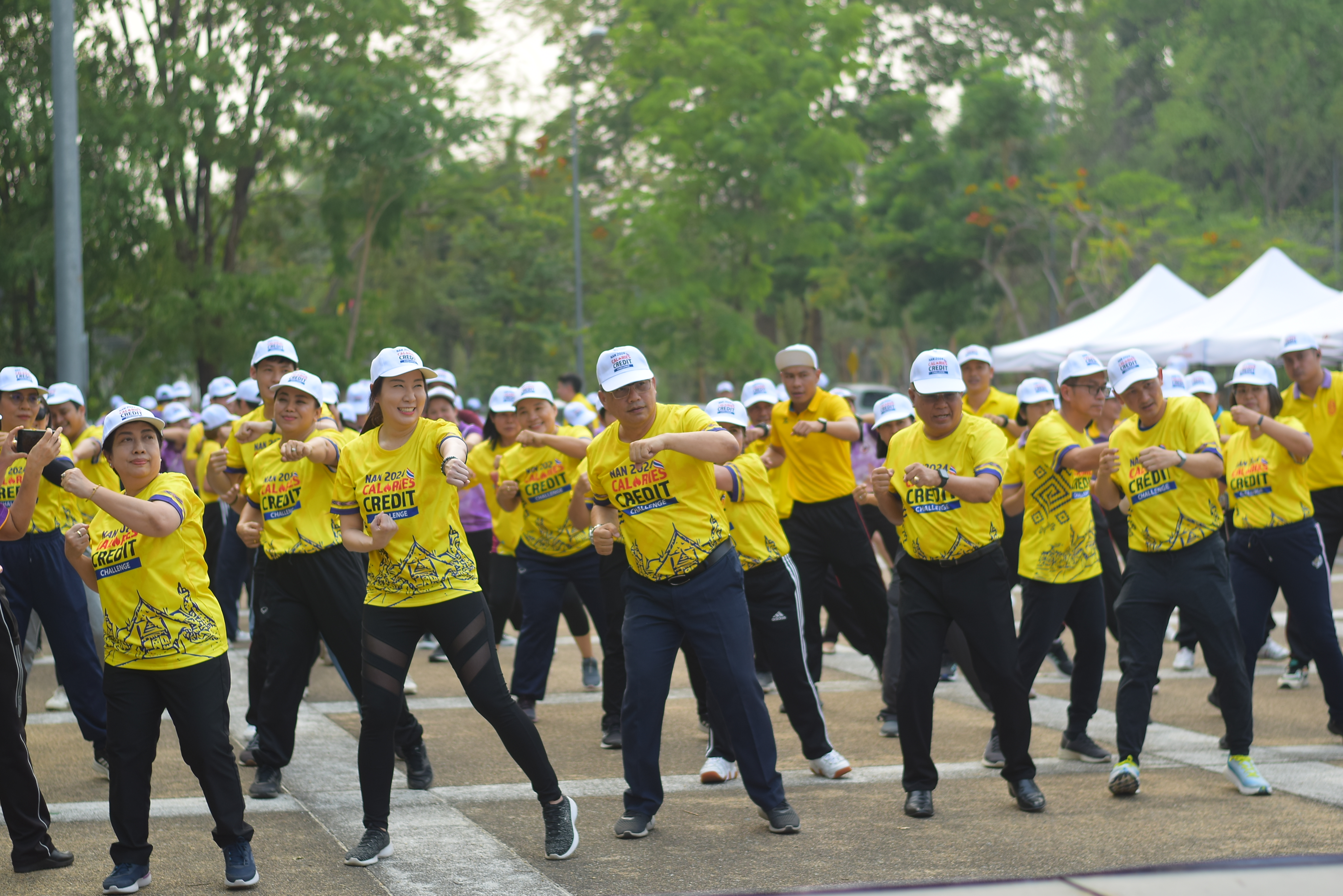 พช.น่าน ร่วมกิจกรรมส่งเสริมการออกกำลังกายในรูปแบบท้าทาย (Challenge) ผ่านแอปพลิเคชั่น CCC (Calories Credit Challenge)