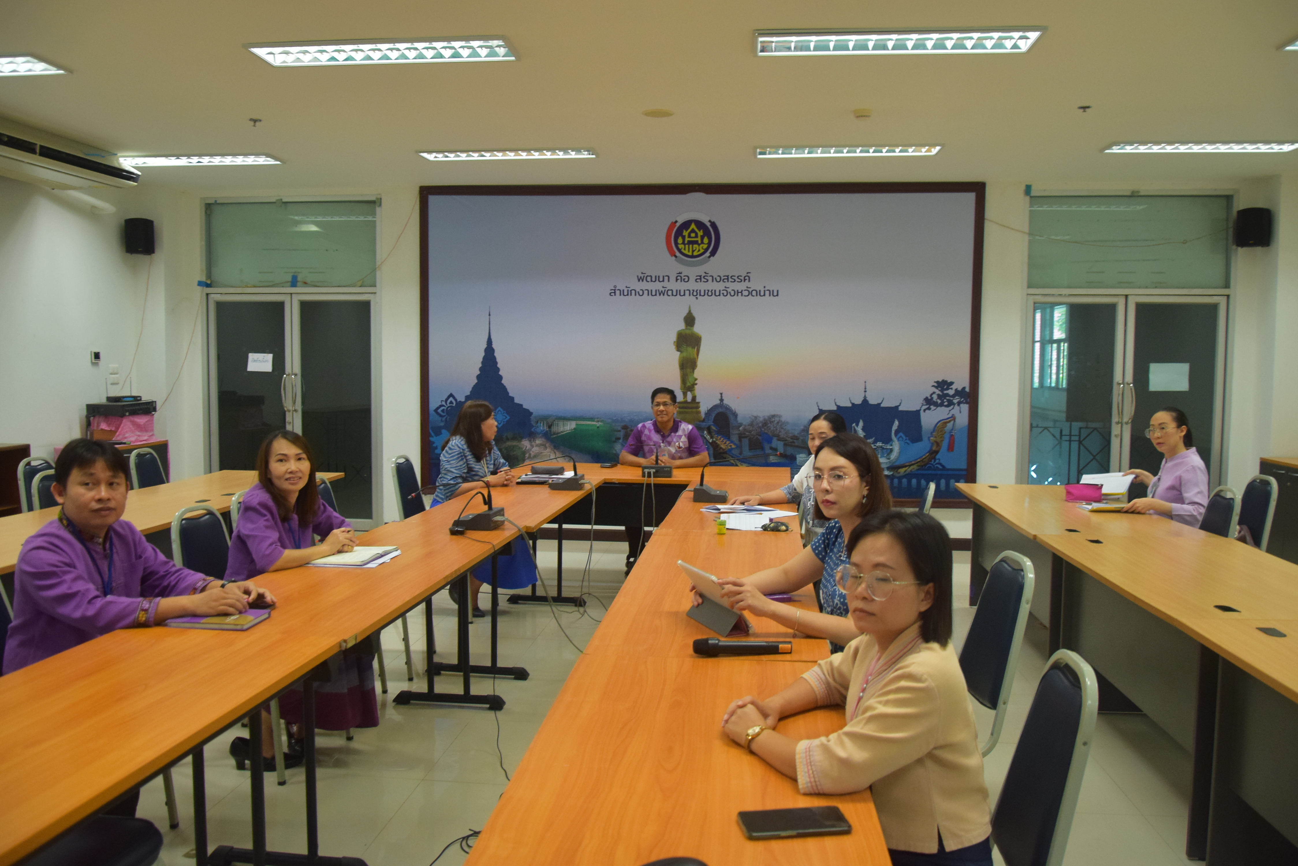 พช.น่าน ดำเนินโครงการแลกเปลี่ยนเรียนรู้ Knowledge Sharing งานในภารกิจของกลุ่มงานส่งเสริมการพัฒนาชุมชน ผ่านระบบ Webex Meeting