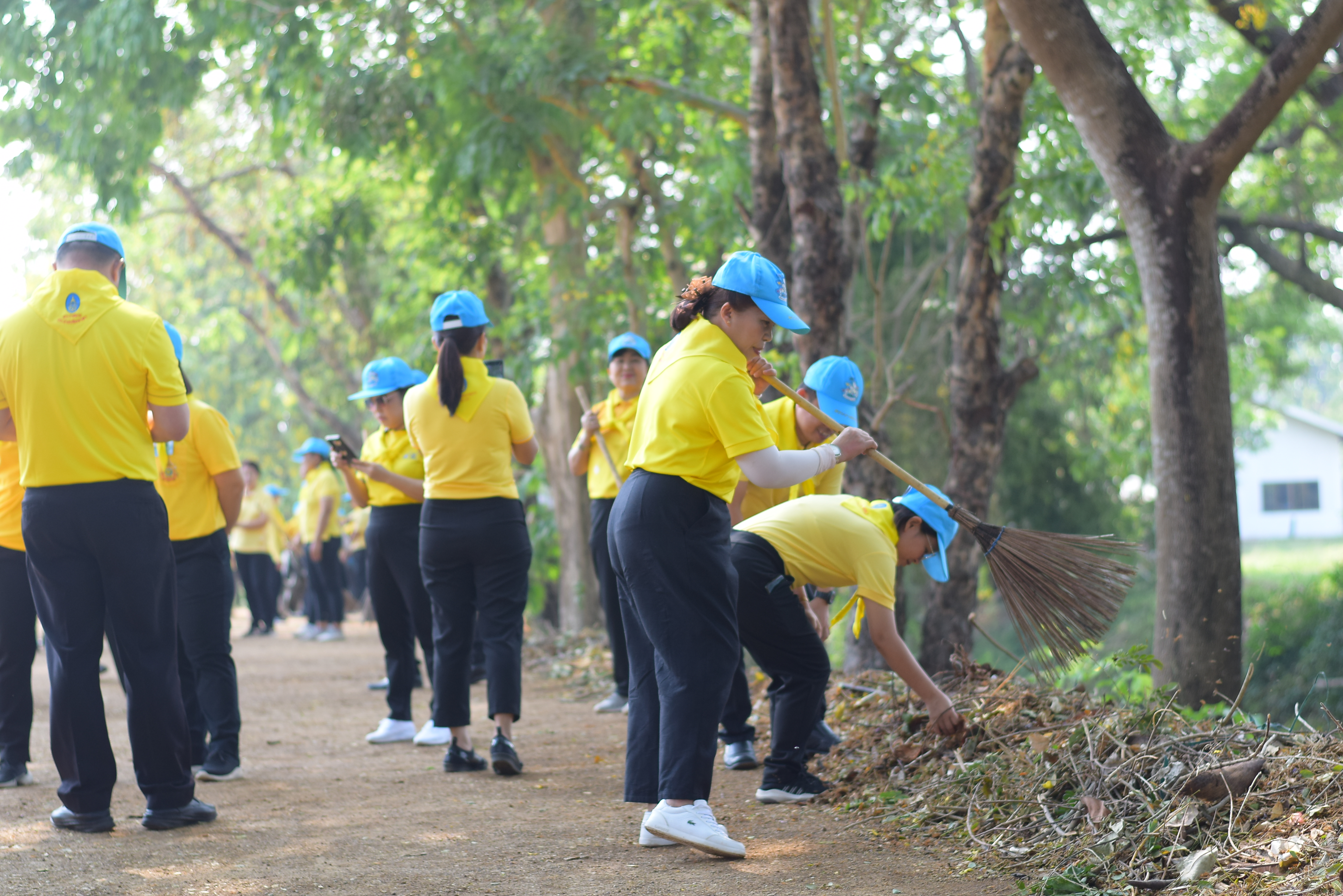 พช.น่าน ร่วมกิจกรรมจิตอาสา ” เราทำความดี ด้วยหัวใจ ”  เนื่องในวันฉัตรมงคล 2567