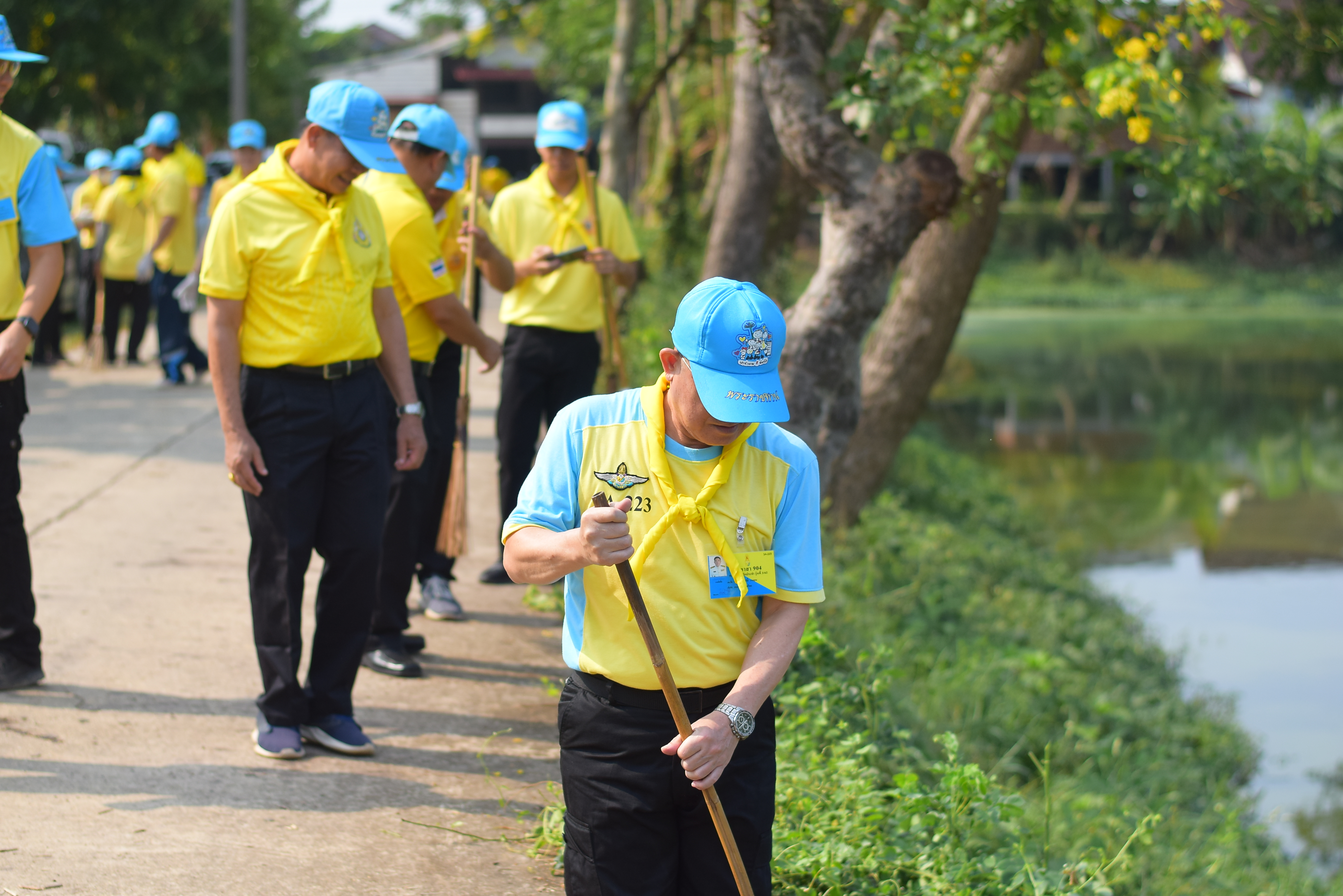 พช.น่าน ร่วมกิจกรรมจิตอาสา ” เราทำความดี ด้วยหัวใจ ”  เนื่องในวันฉัตรมงคล 2567