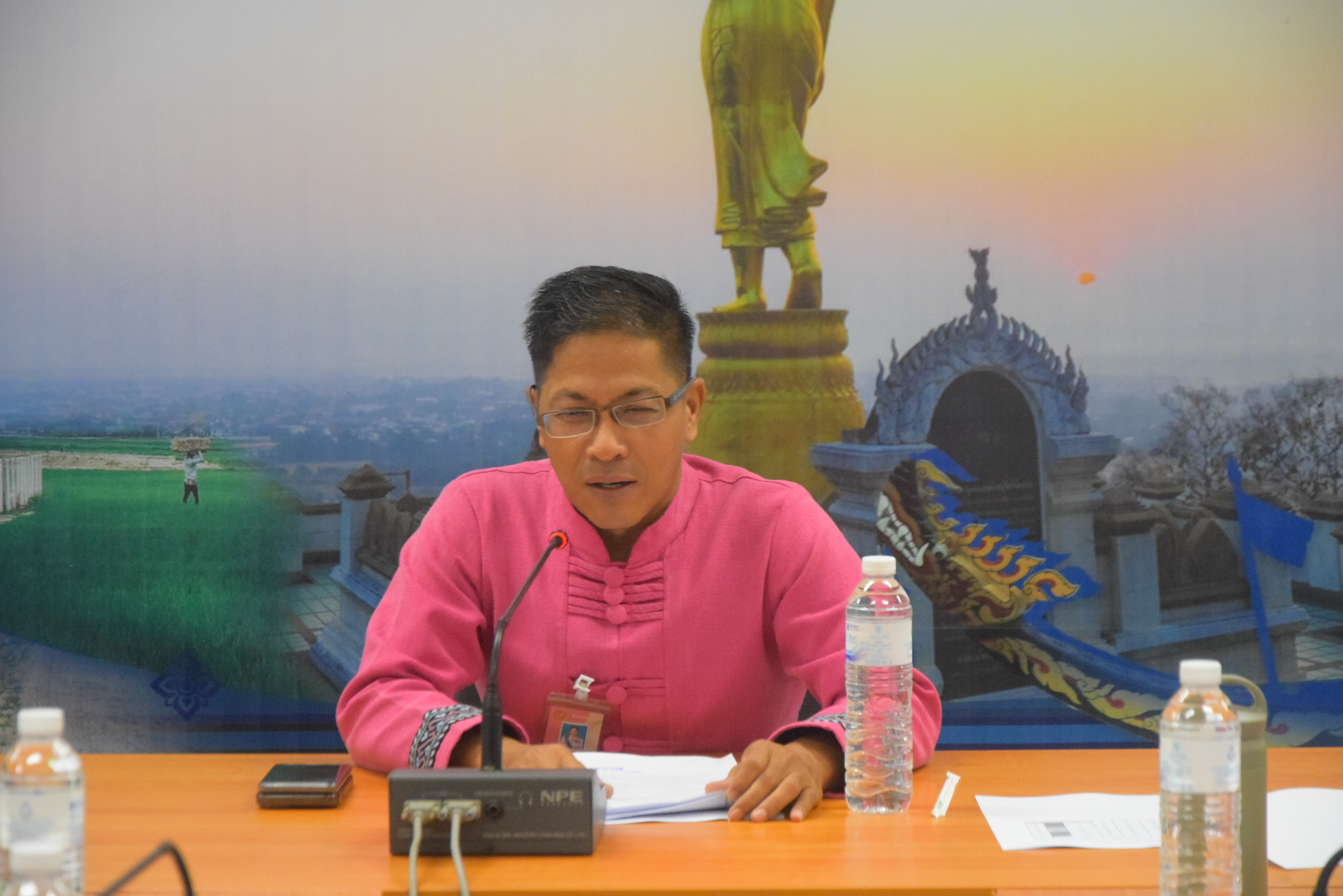 พช.น่าน ประชุมคณะกรรมการเครือข่ายกองทุนแม่ของแผ่นดิน จังหวัดน่าน