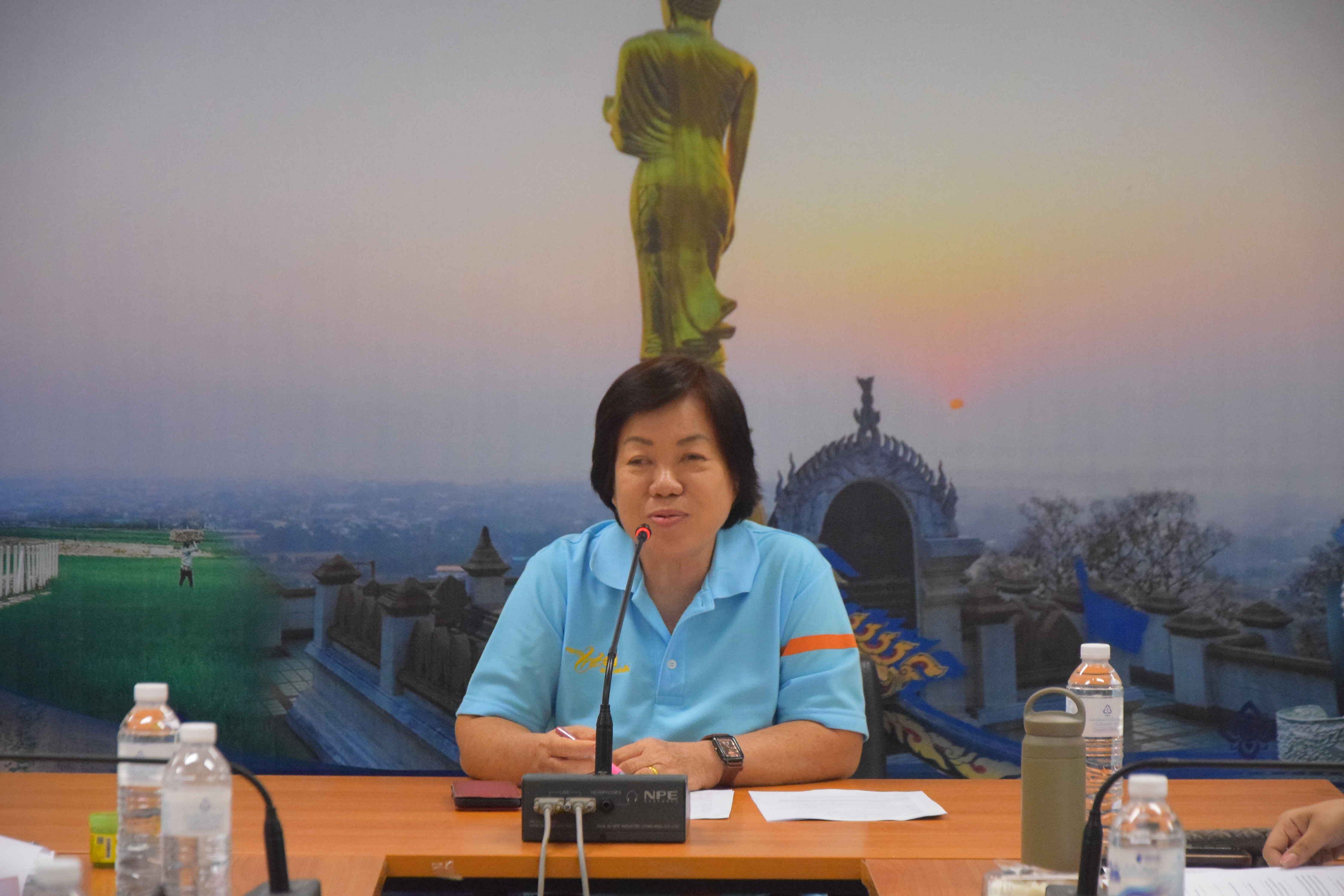 พช.น่าน ประชุมคณะกรรมการเครือข่ายกองทุนแม่ของแผ่นดิน จังหวัดน่าน