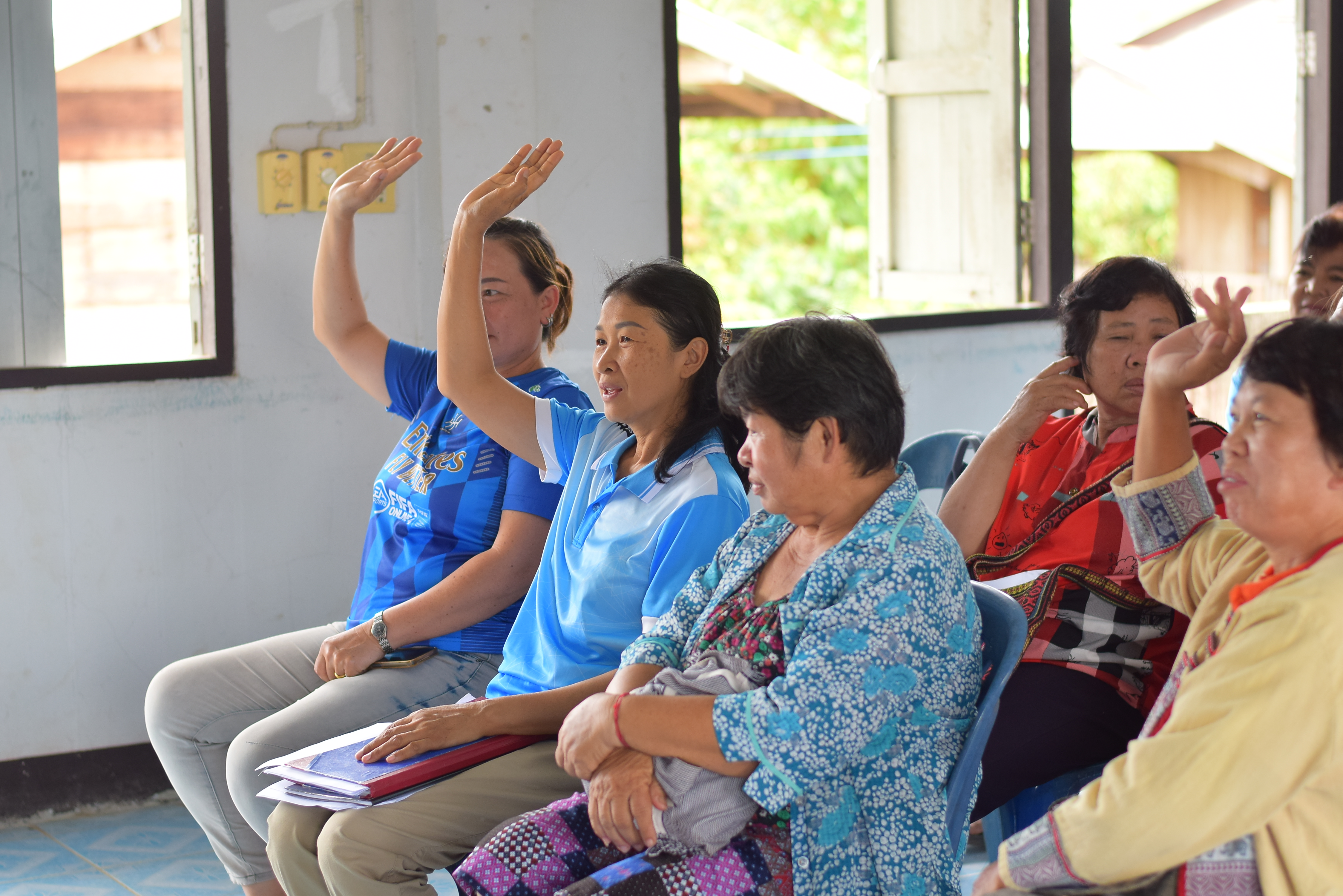 กรมการพัฒนาชุมชน ติดตามการดำเนินงานศูนย์สาธิตการตลาด ในพื้นที่จังหวัดน่าน