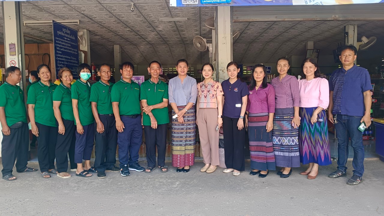 กรมการพัฒนาชุมชน ติดตามการดำเนินงานศูนย์สาธิตการตลาด ในพื้นที่จังหวัดน่าน