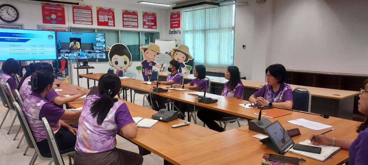 พช.น่าน ร่วมประชุมกรมการพัฒนาชุมชน ครั้งที่5/2567 ผ่านระบบวีดีทัศน์ทางไกล video conference