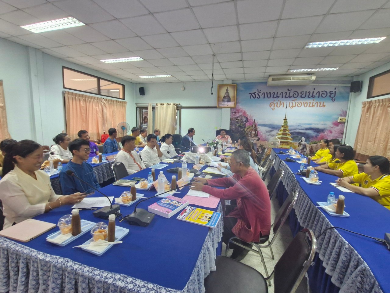 พช.น่าน คัดเลือกดำเนินการขับเคลื่อนโครงการพัฒนาชุมชนใสสะอาด ประจำปี 2567